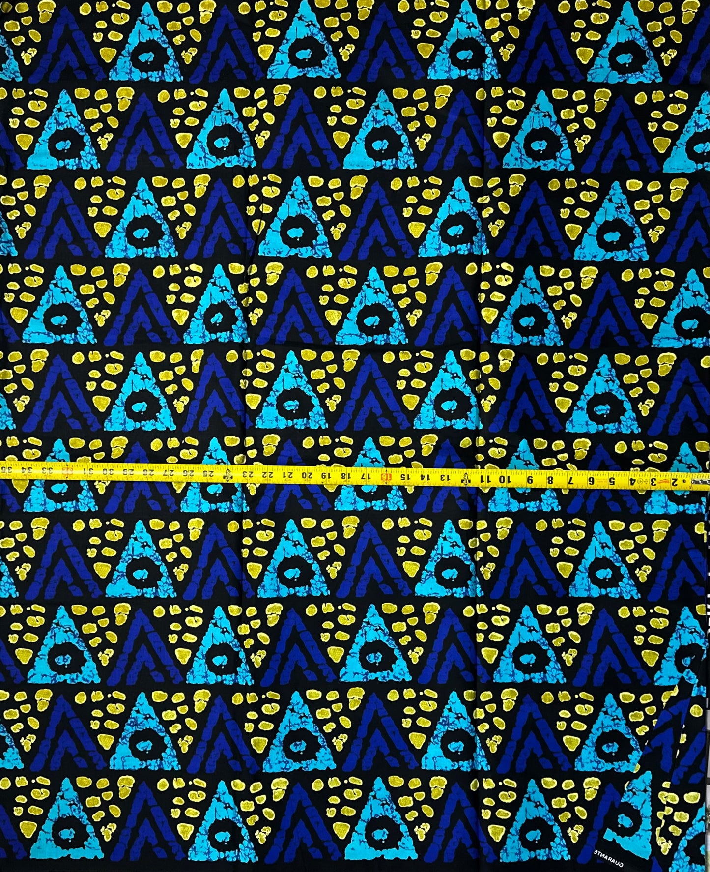 African Print Fabric, Ankara - Blue Fabric