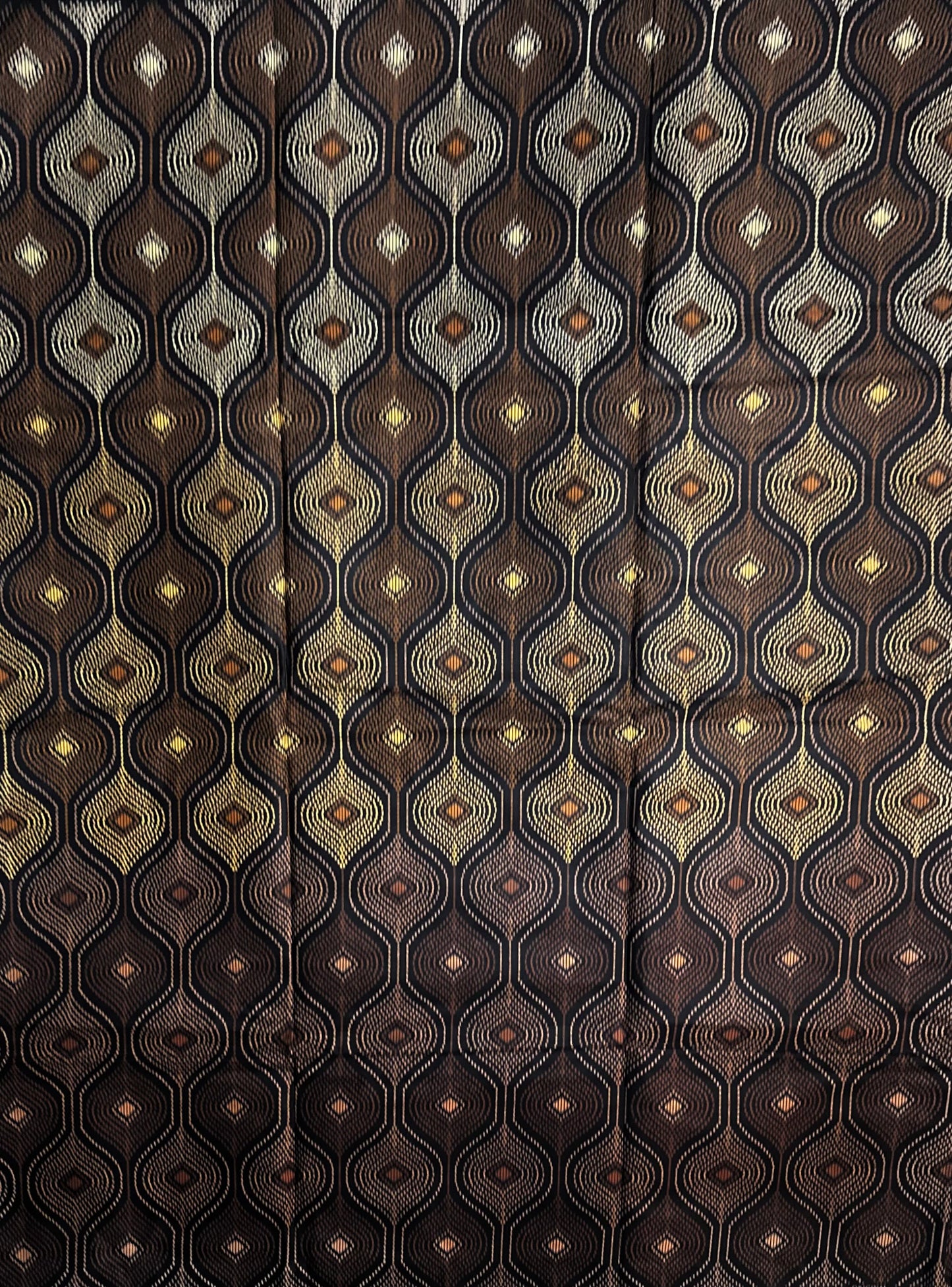 African Print Fabric - Brown Ankara Fabric