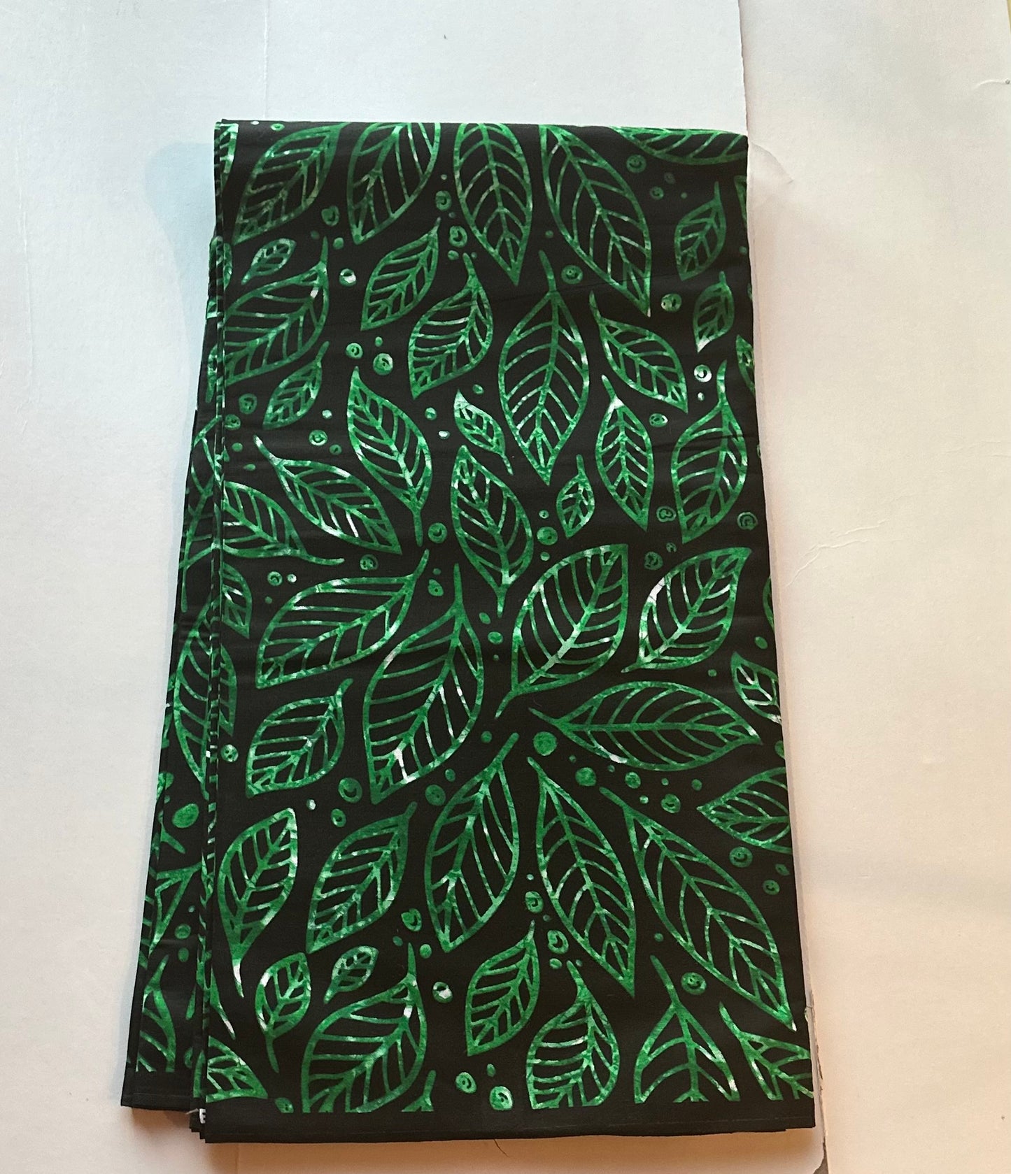 African Print Fabric, Ankara - Green Fabric