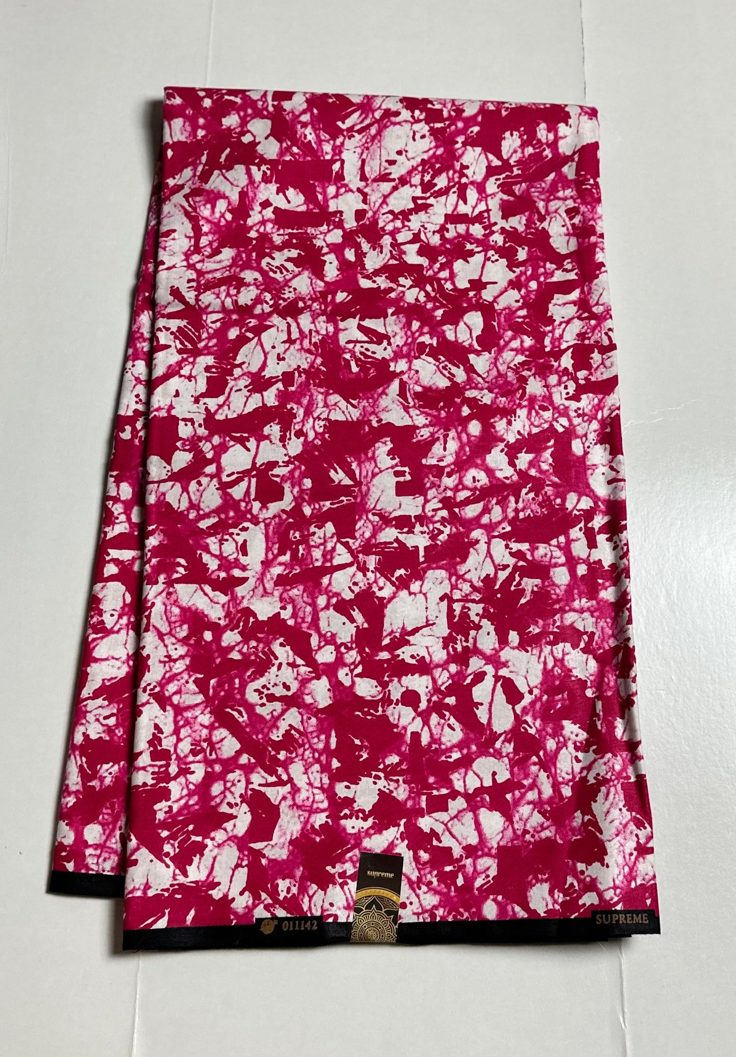 African Print Fabric, Ankara - Pink Fabric