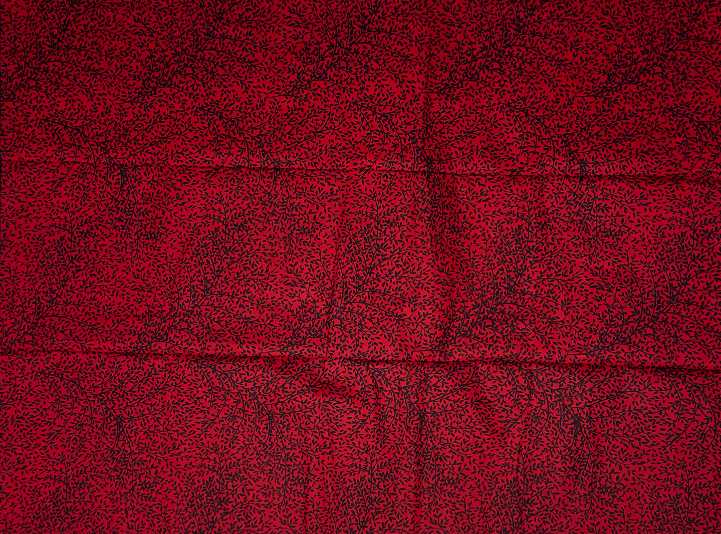 African Print Fabric, Ankara - Red Fabric