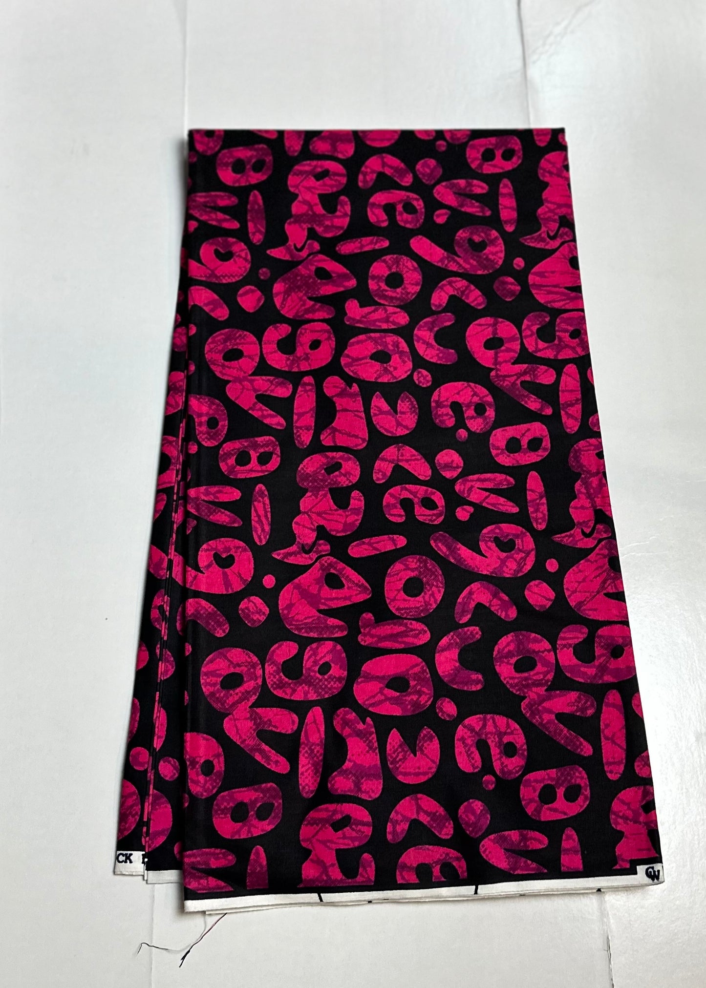 African Print Fabric, Ankara - Pink Fabric