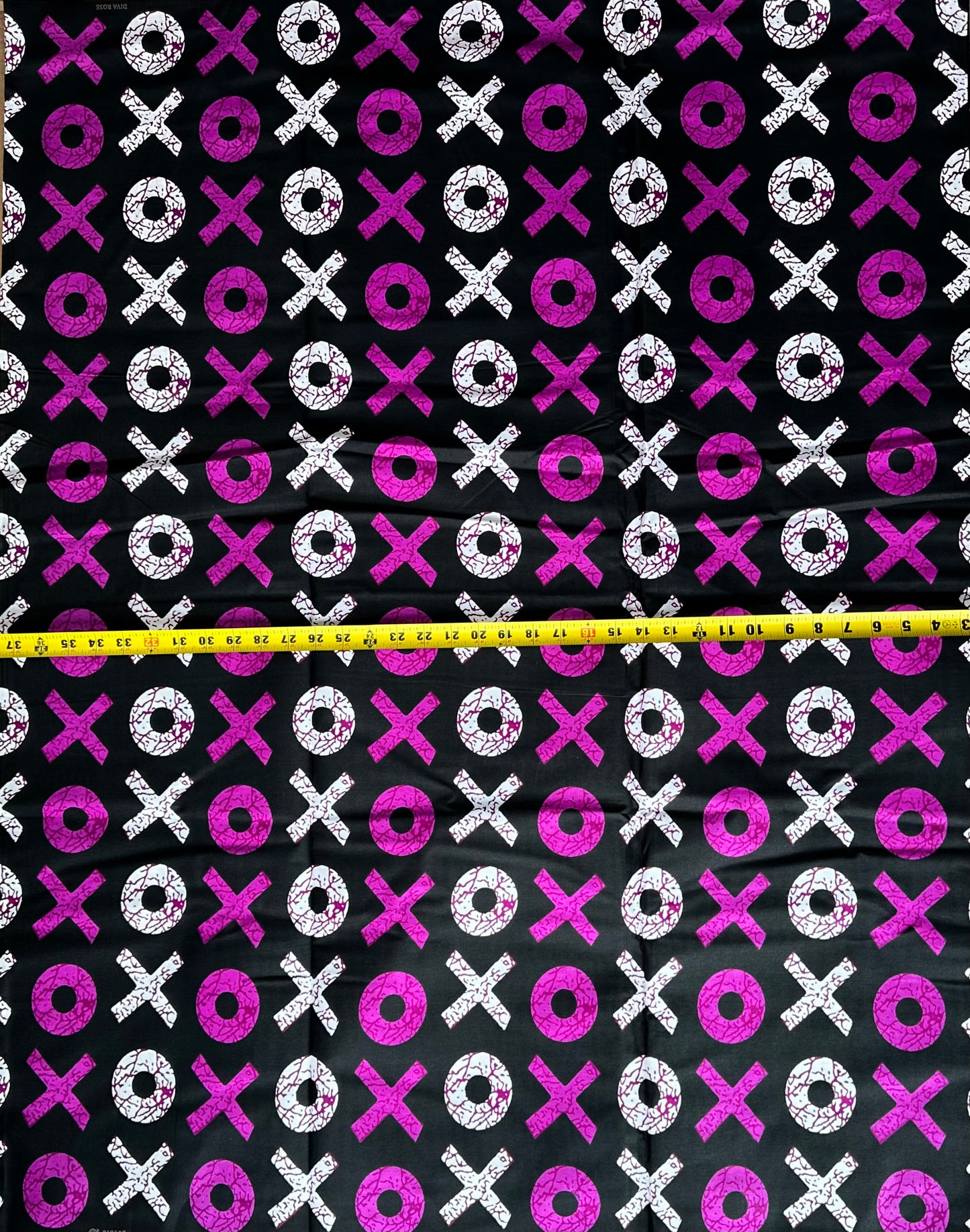 African Print Fabric, Ankara - Purple Fabric