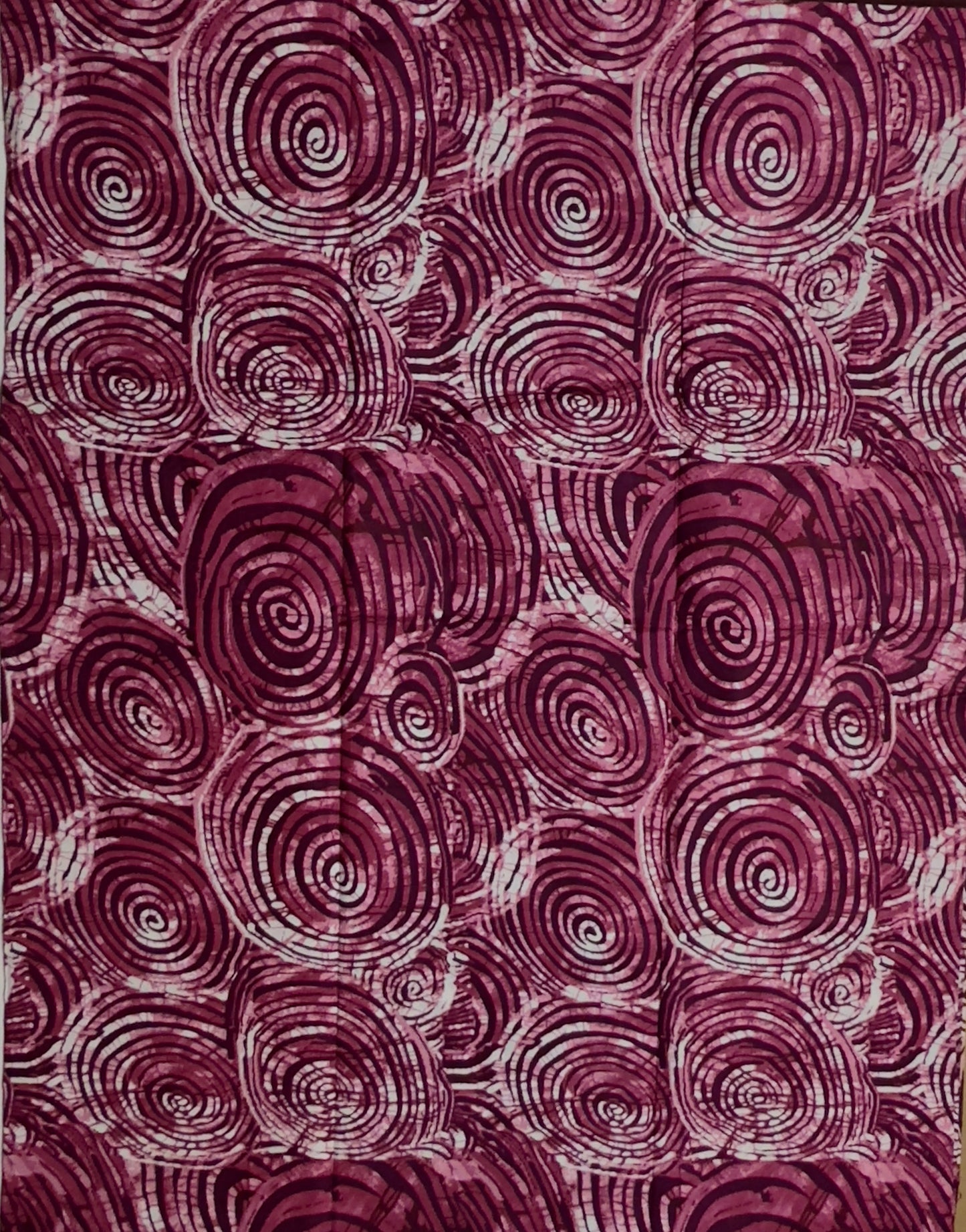 African Print Fabric, Ankara - Pink Fabric