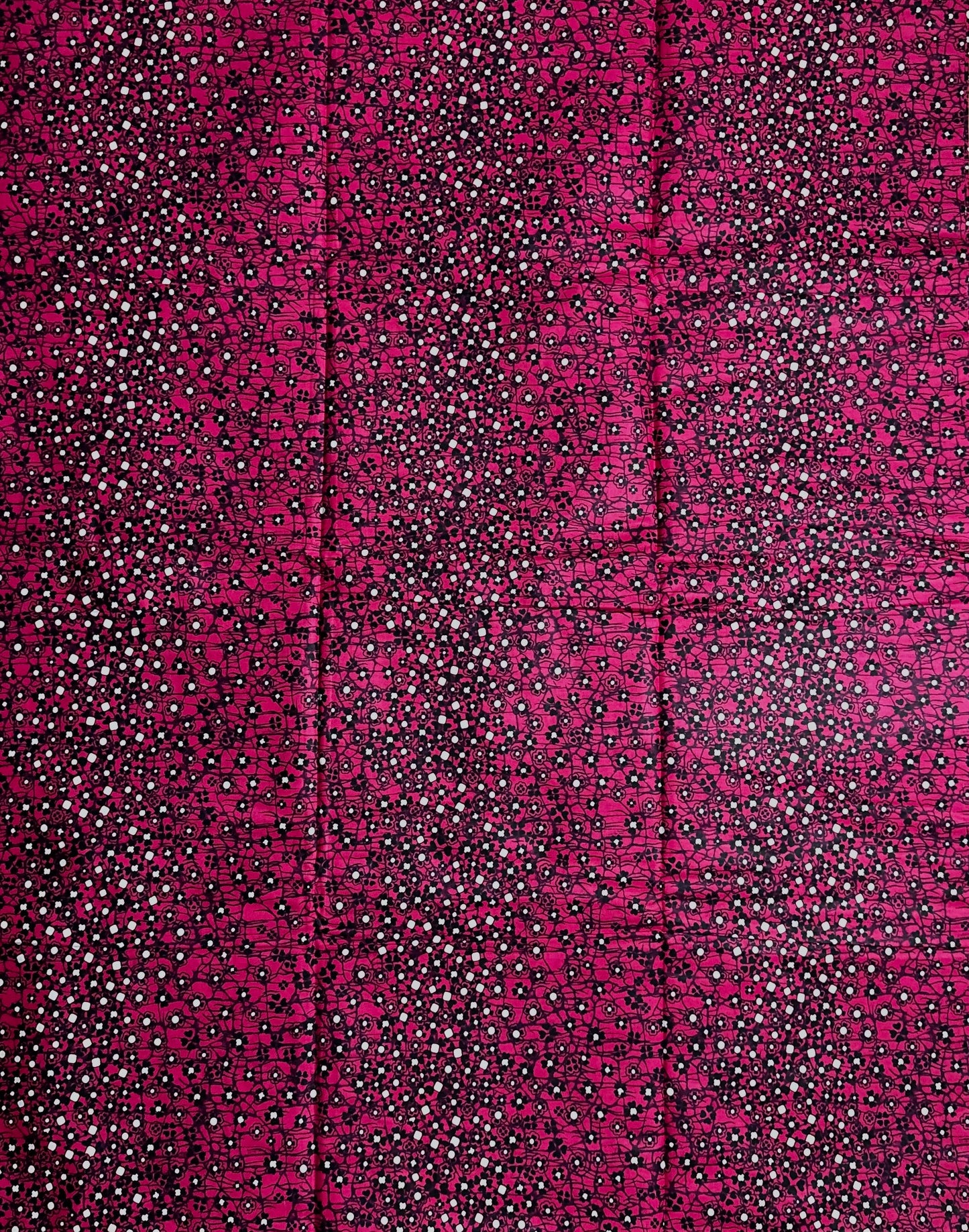 African Print Fabric, Ankara - Pink Fabric