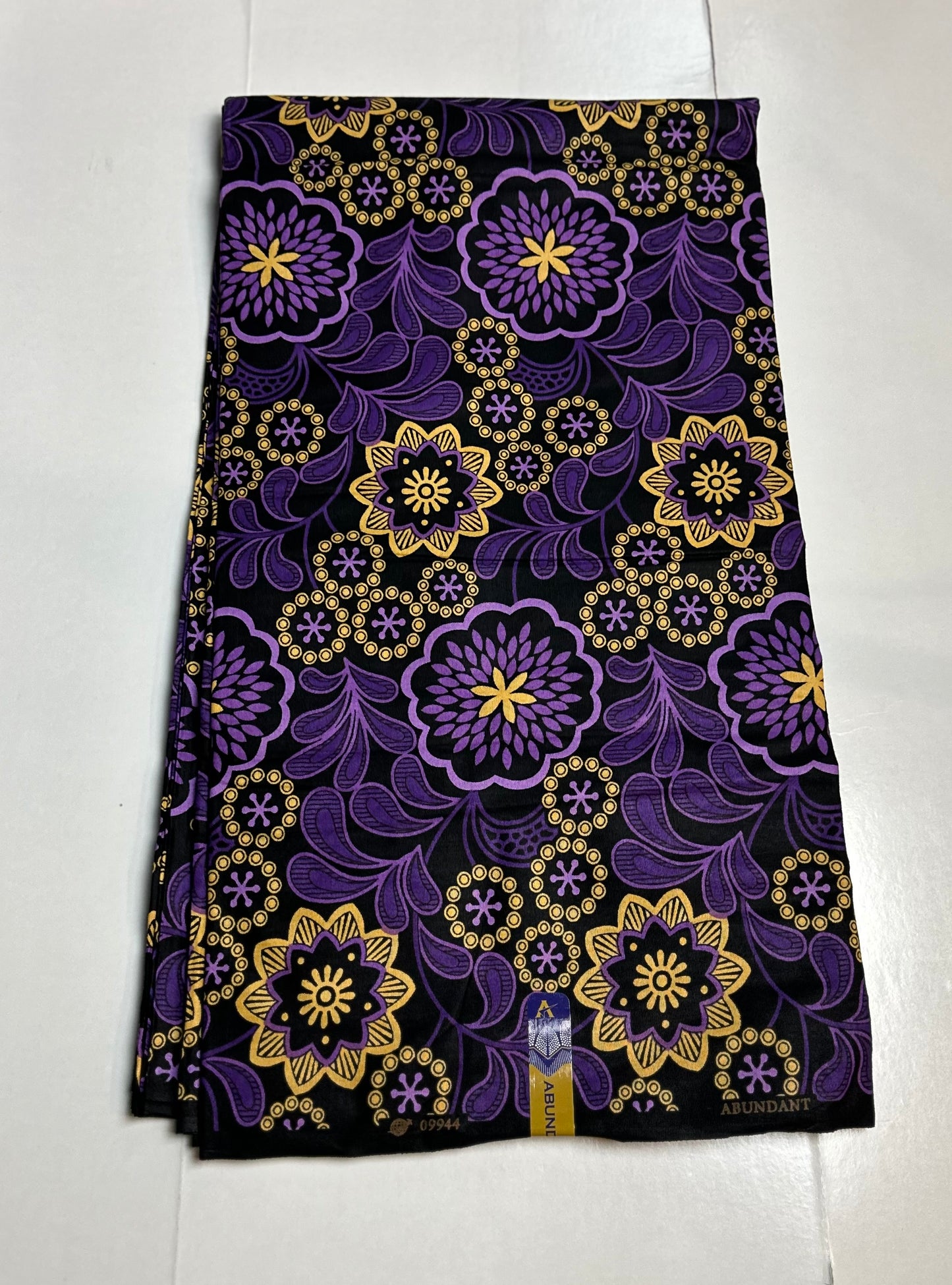 African Print Fabric - Purple Ankara Fabric