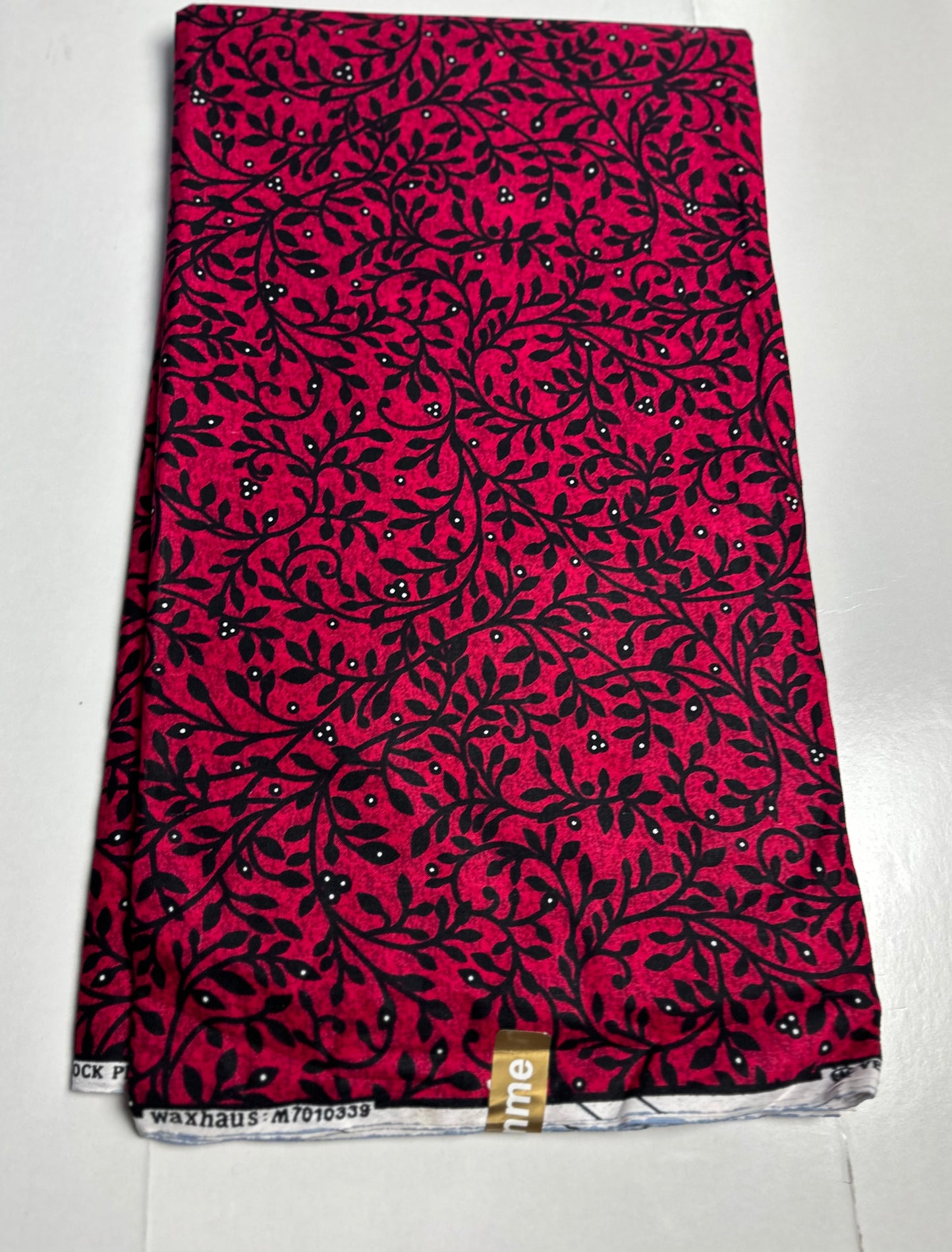 African Print Fabric, Ankara - Pink Fabric