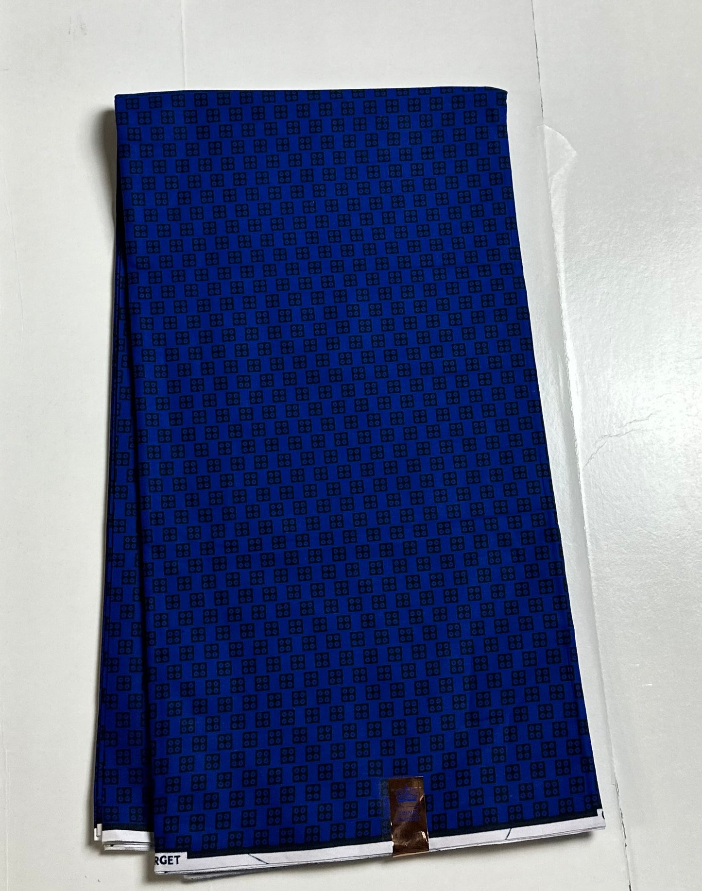 African Print Fabric, Ankara - Blue Fabric