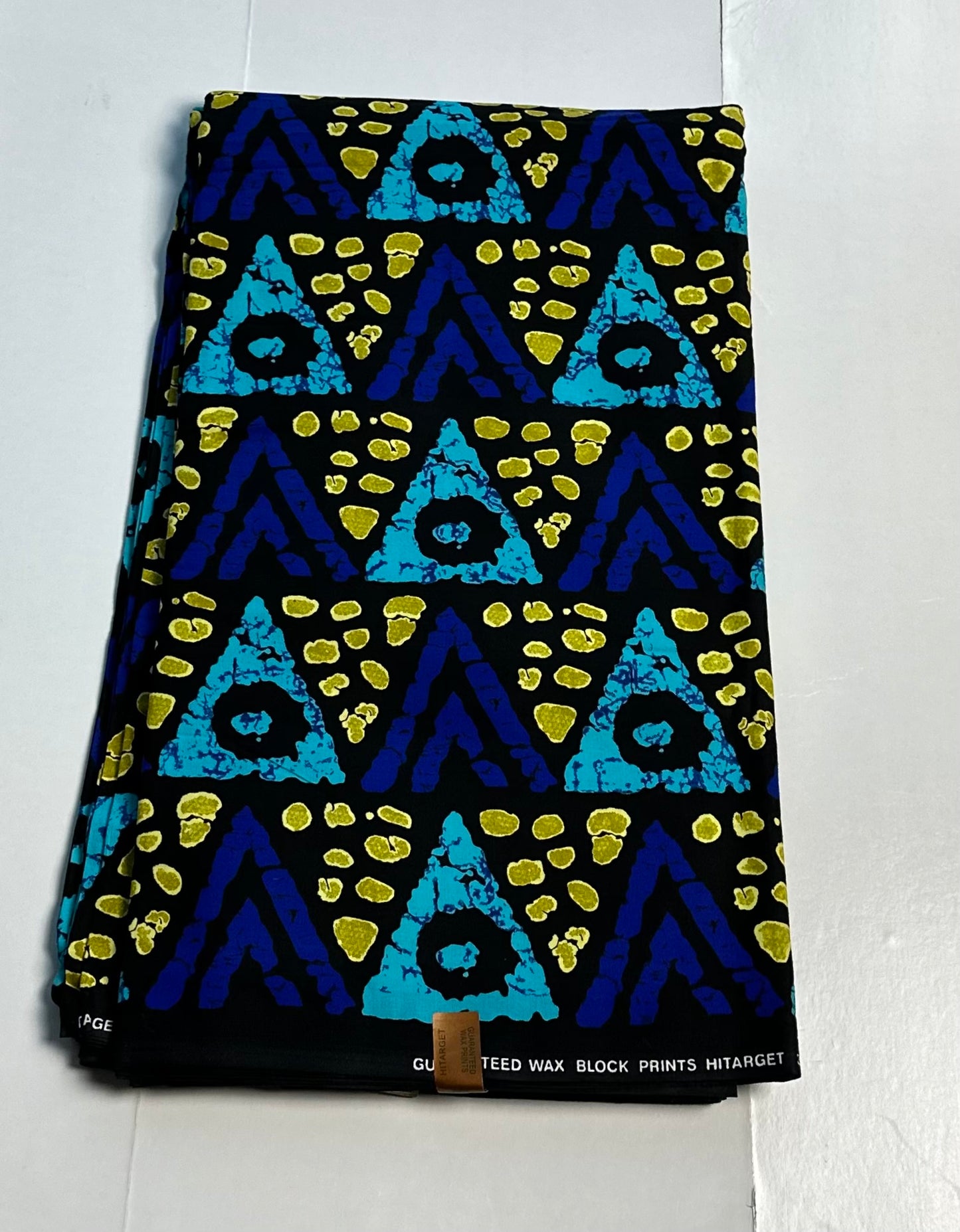 African Print Fabric, Ankara - Blue Fabric