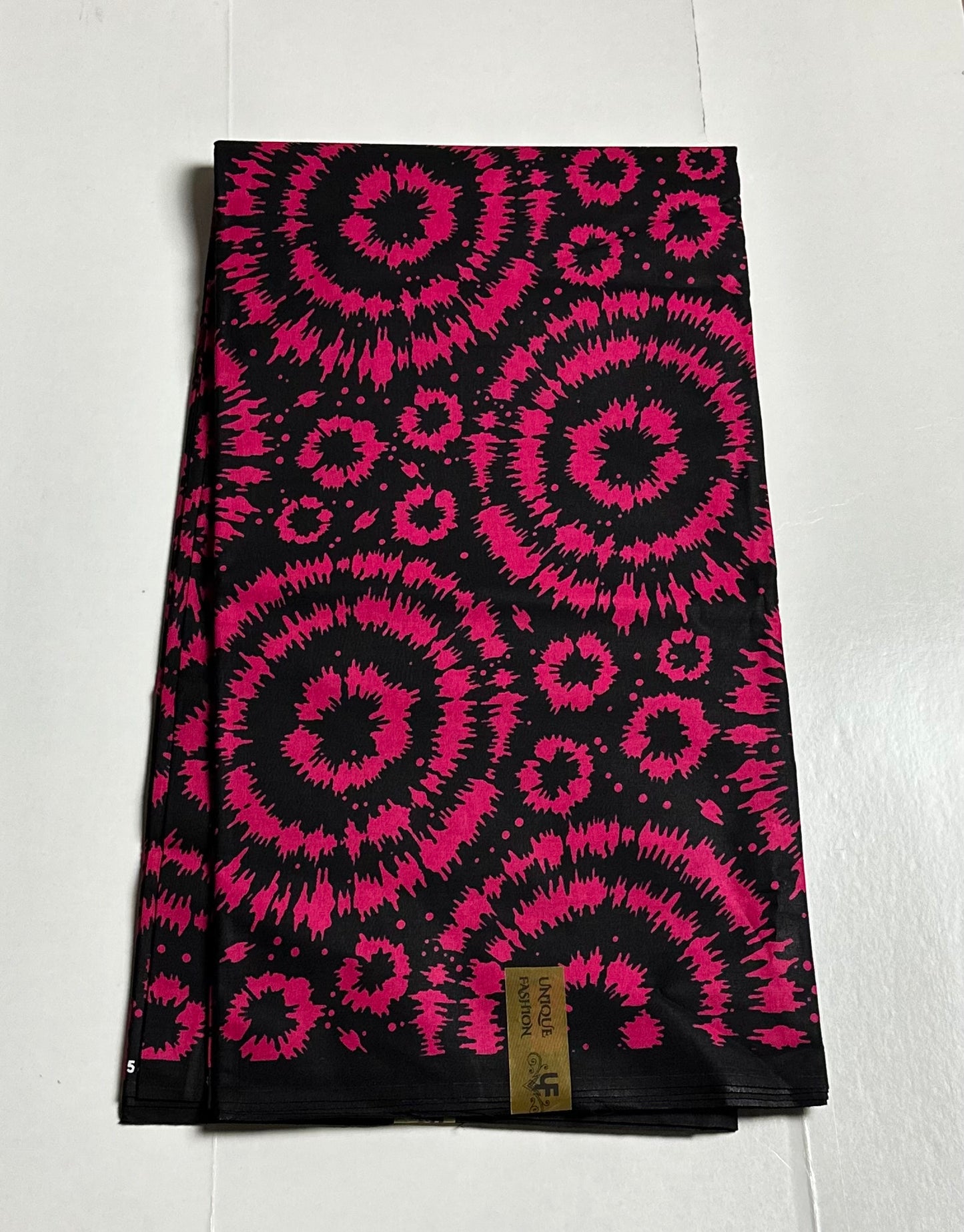 African Print Fabric, Ankara - Pink Fabric