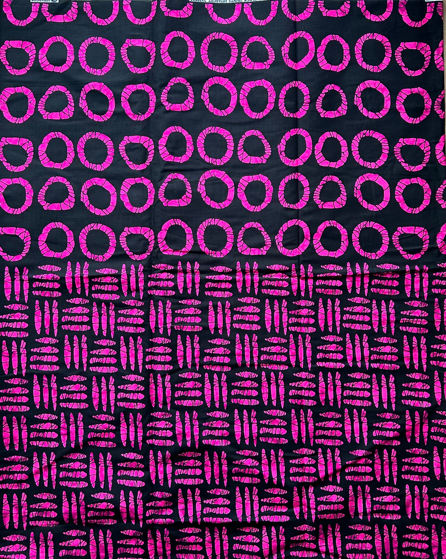 African Print Fabric, Ankara - Pink Fabric