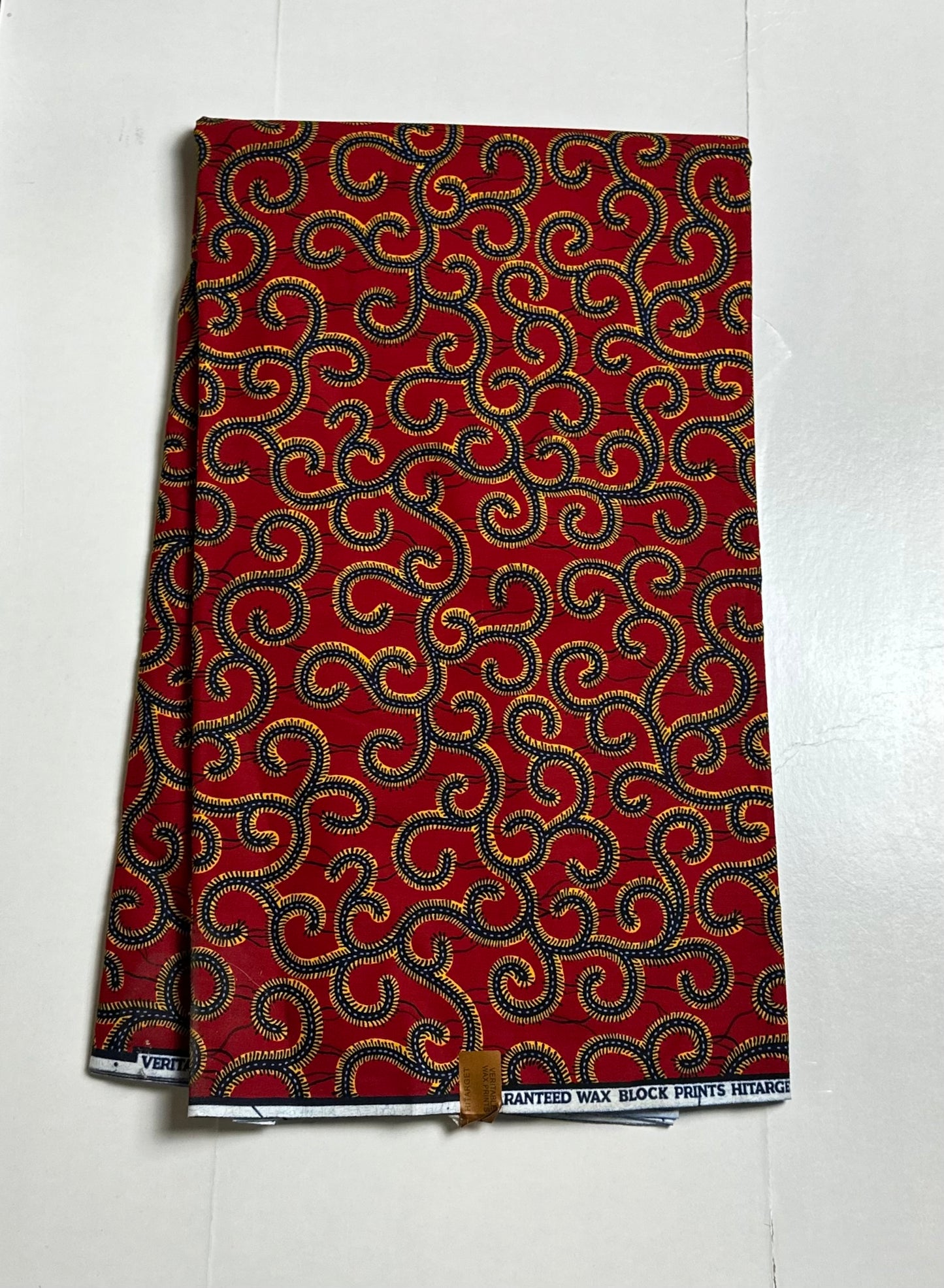 African Print Fabric, Ankara - Blue Fabric