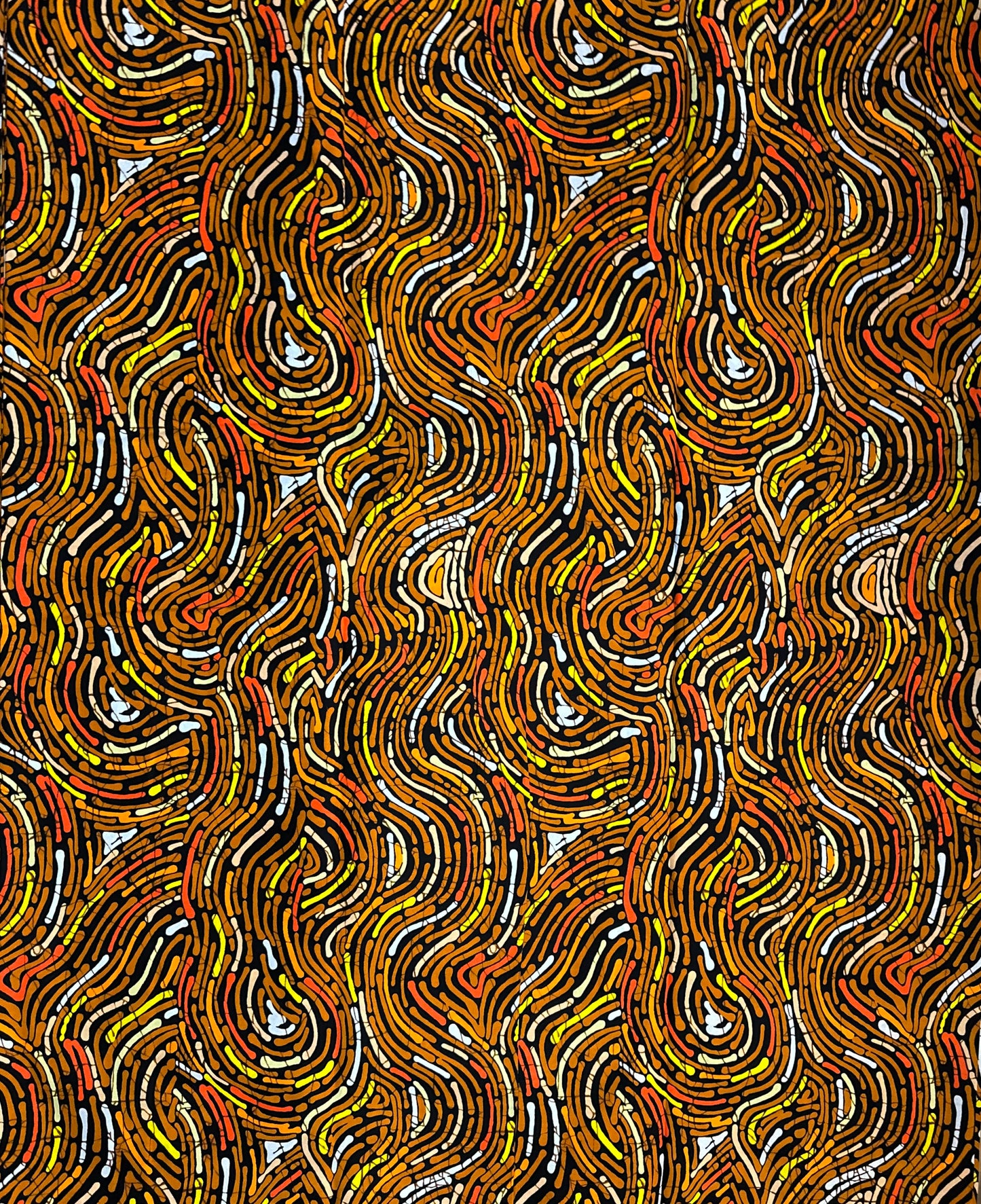 African Print Fabric - Marigold Ankara Fabric
