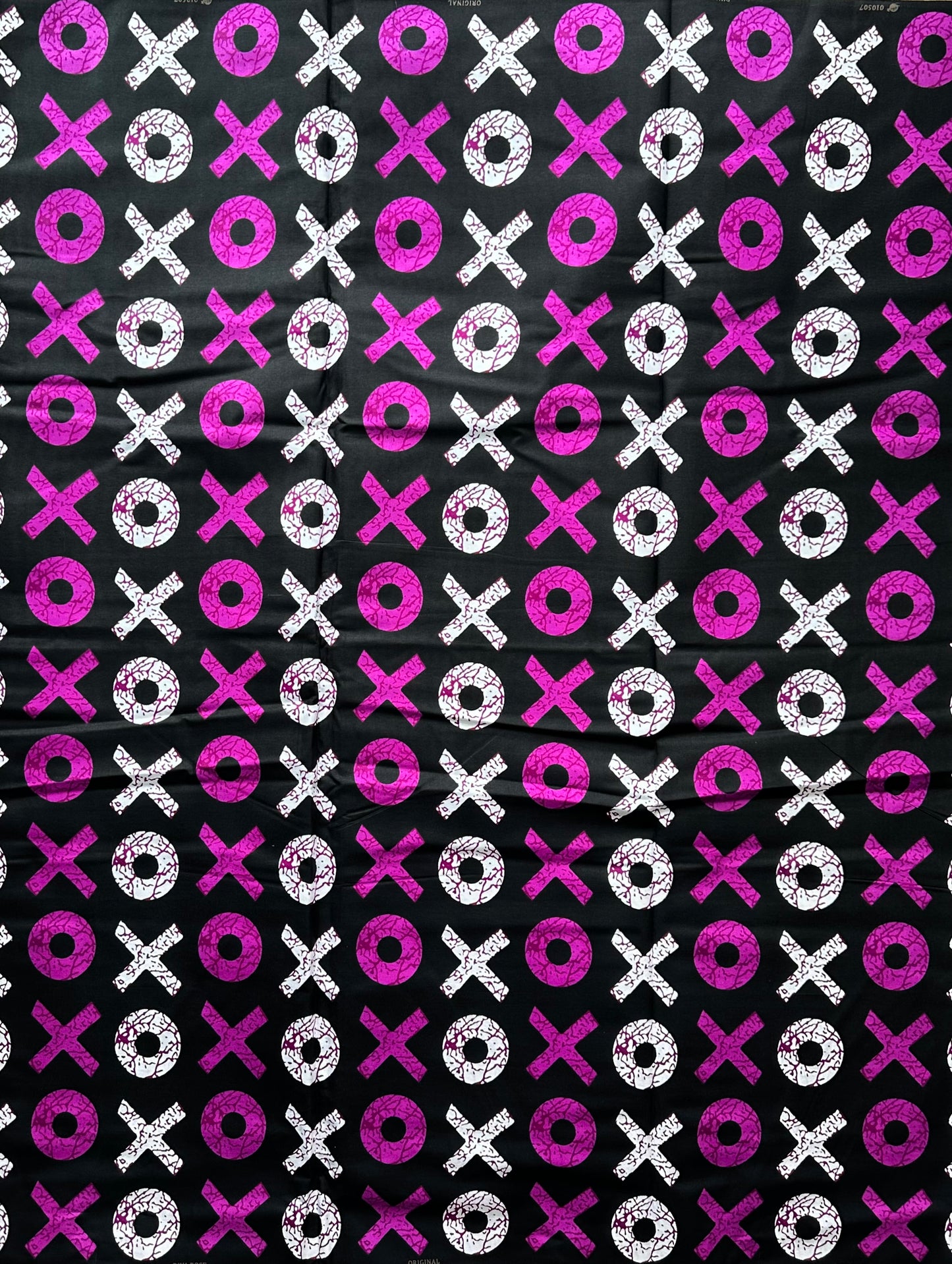 African Print Fabric, Ankara - Purple Fabric