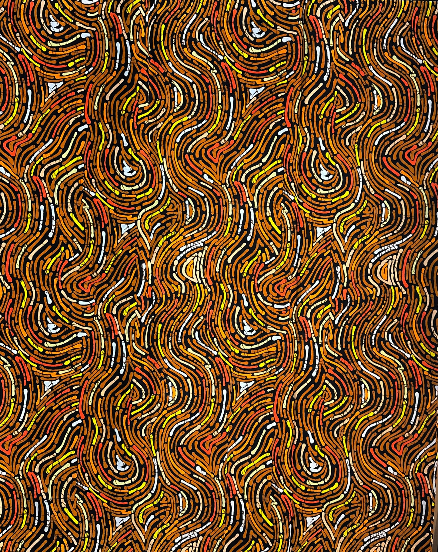 African Print Fabric - Marigold Ankara Fabric