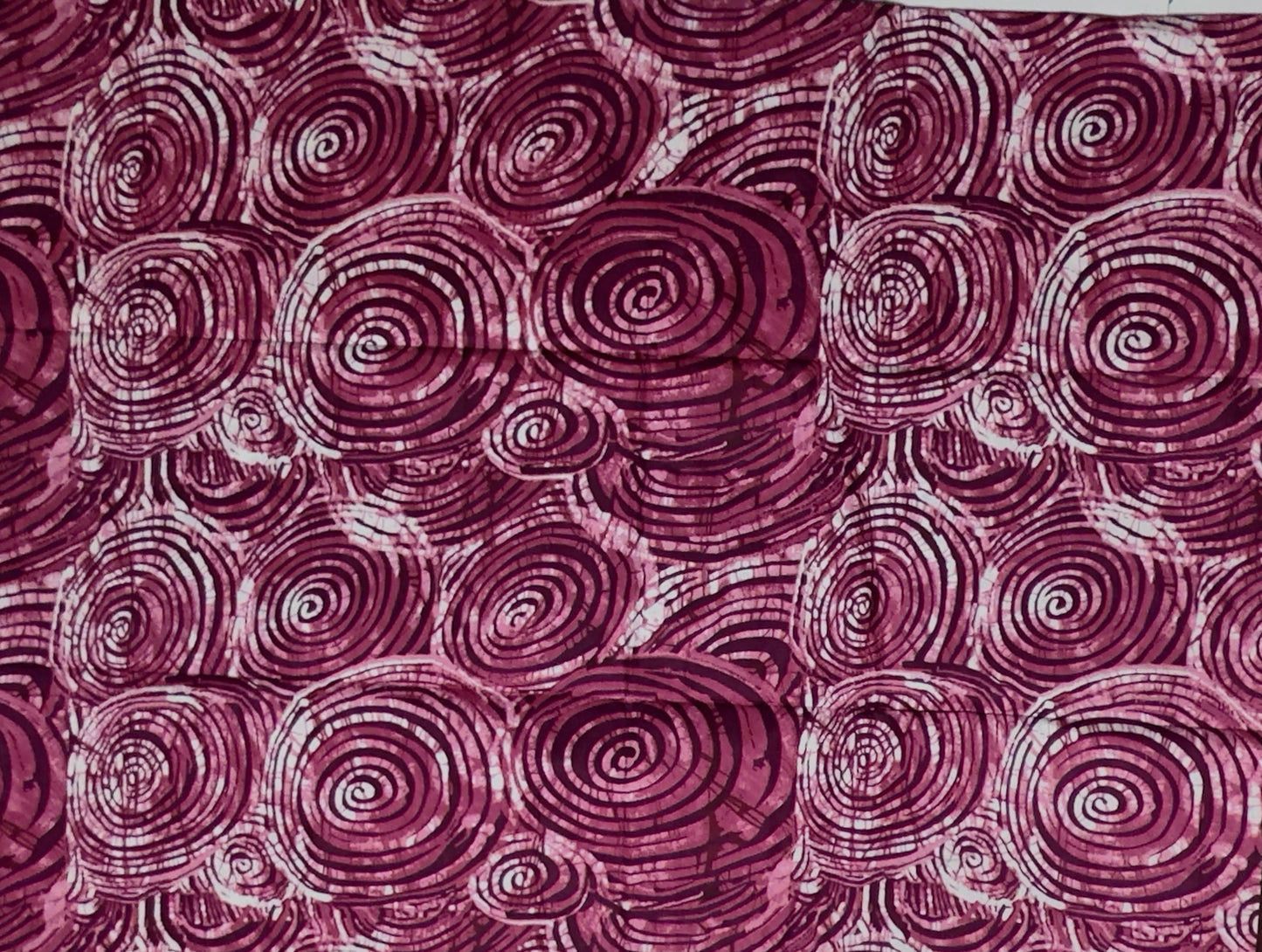 African Print Fabric, Ankara - Pink Fabric