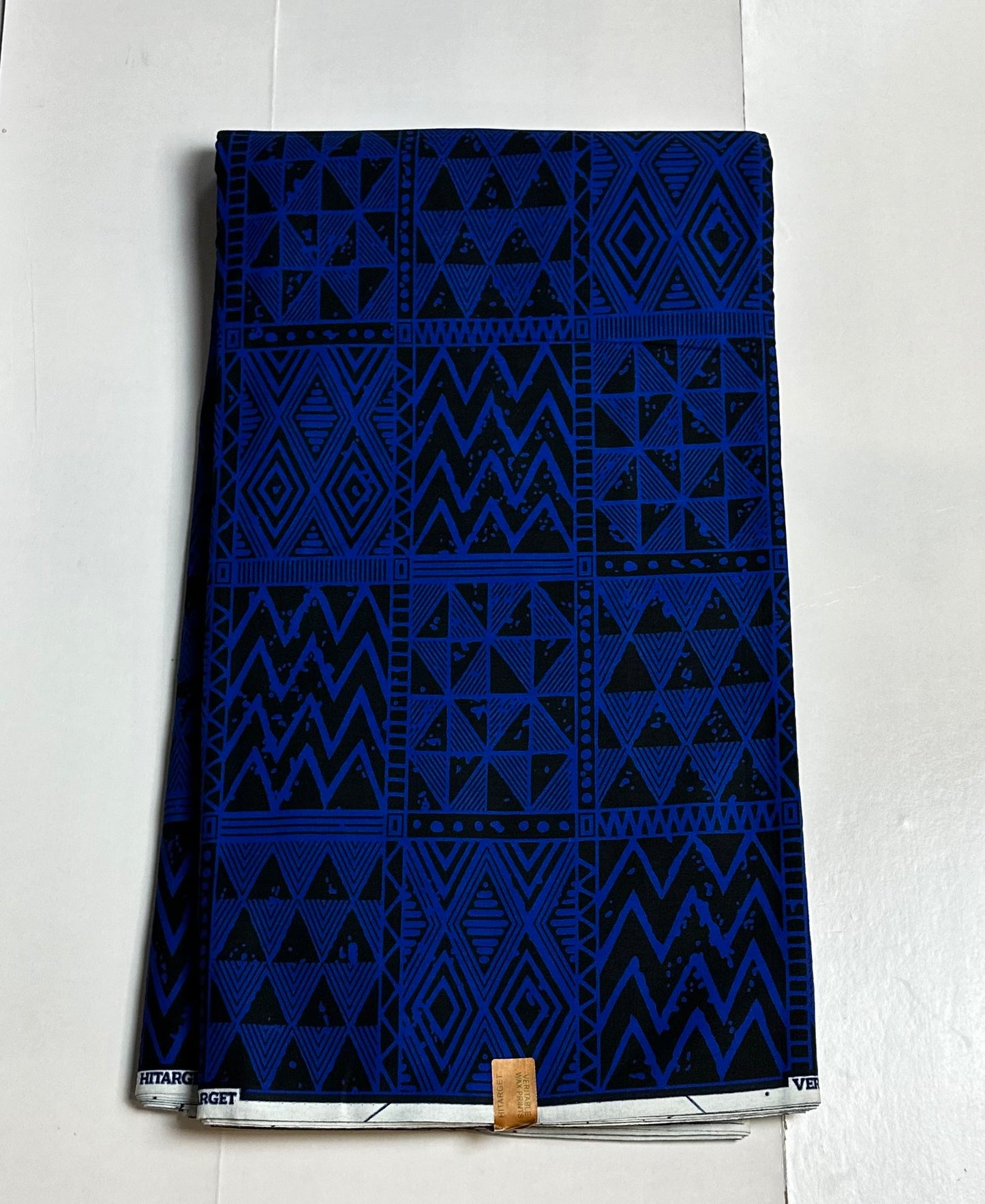 African Print Fabric, Ankara - Blue Fabric