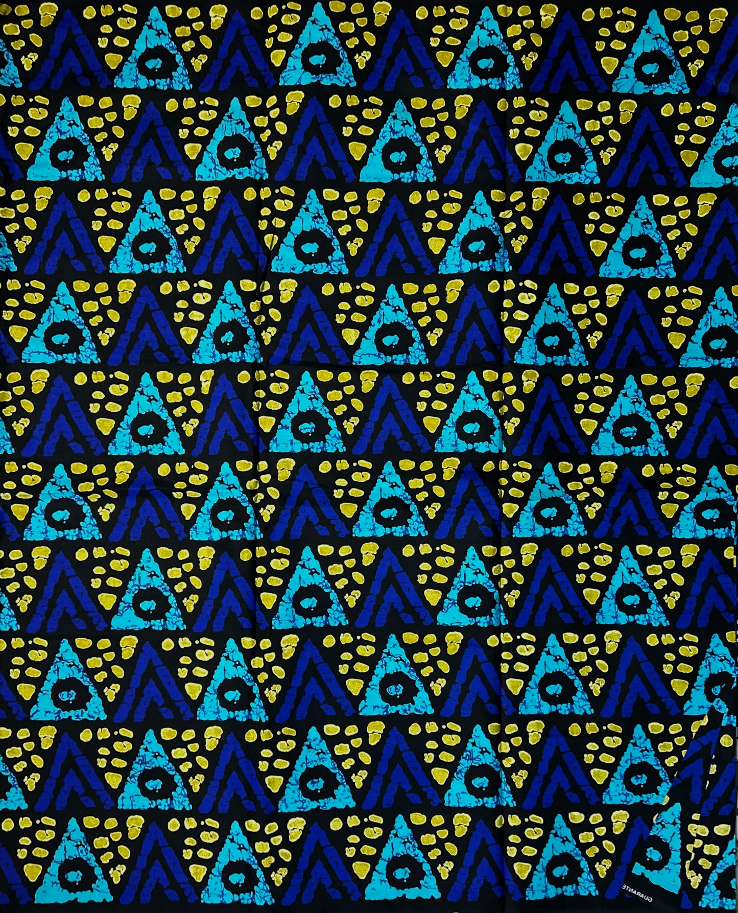 African Print Fabric, Ankara - Blue Fabric