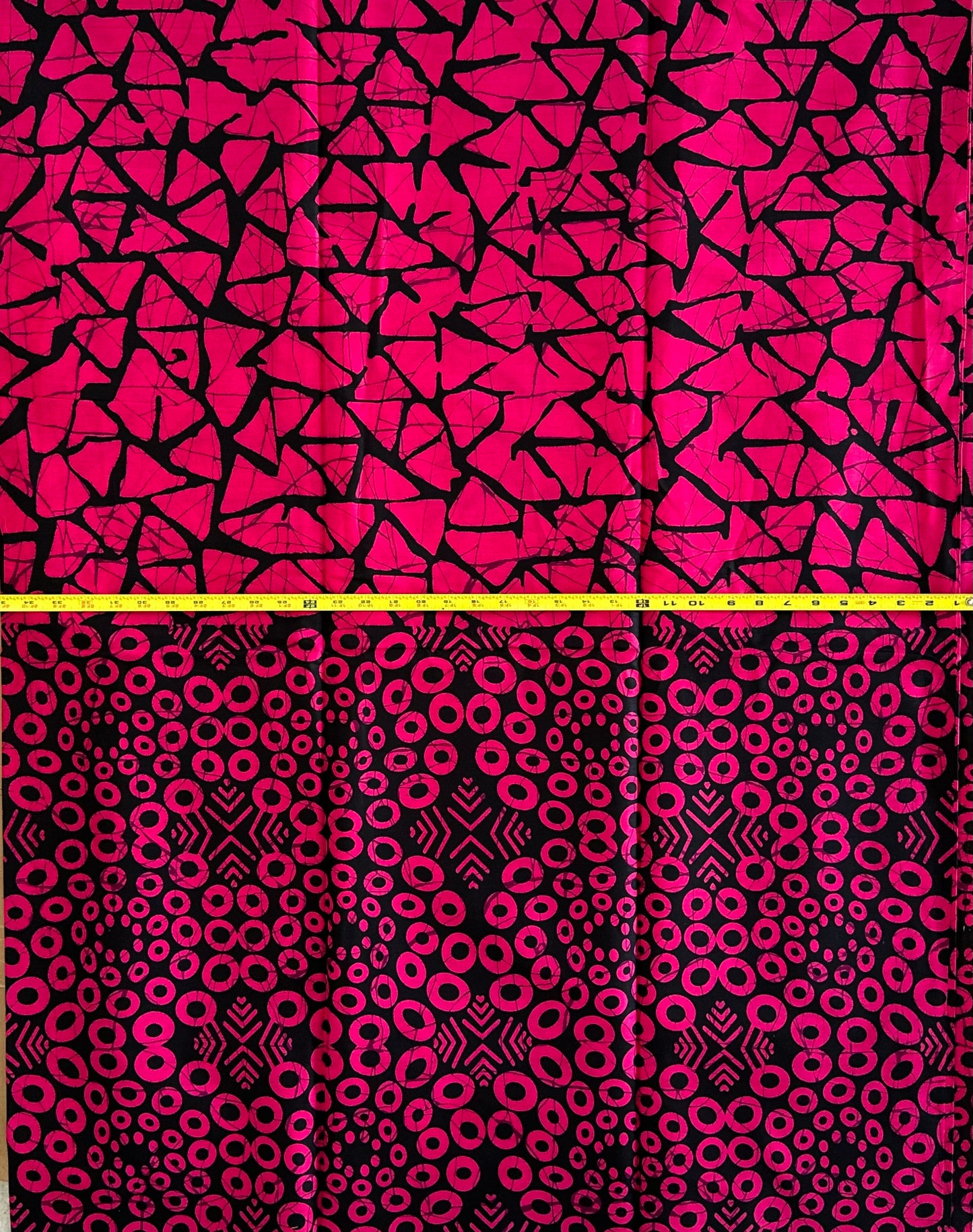 African Print Fabric, Ankara - Pink Fabric