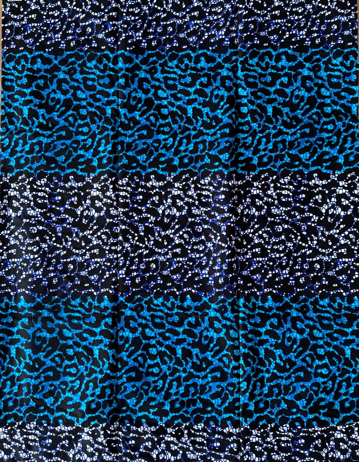 African Print Fabric, Ankara - Blue Fabric