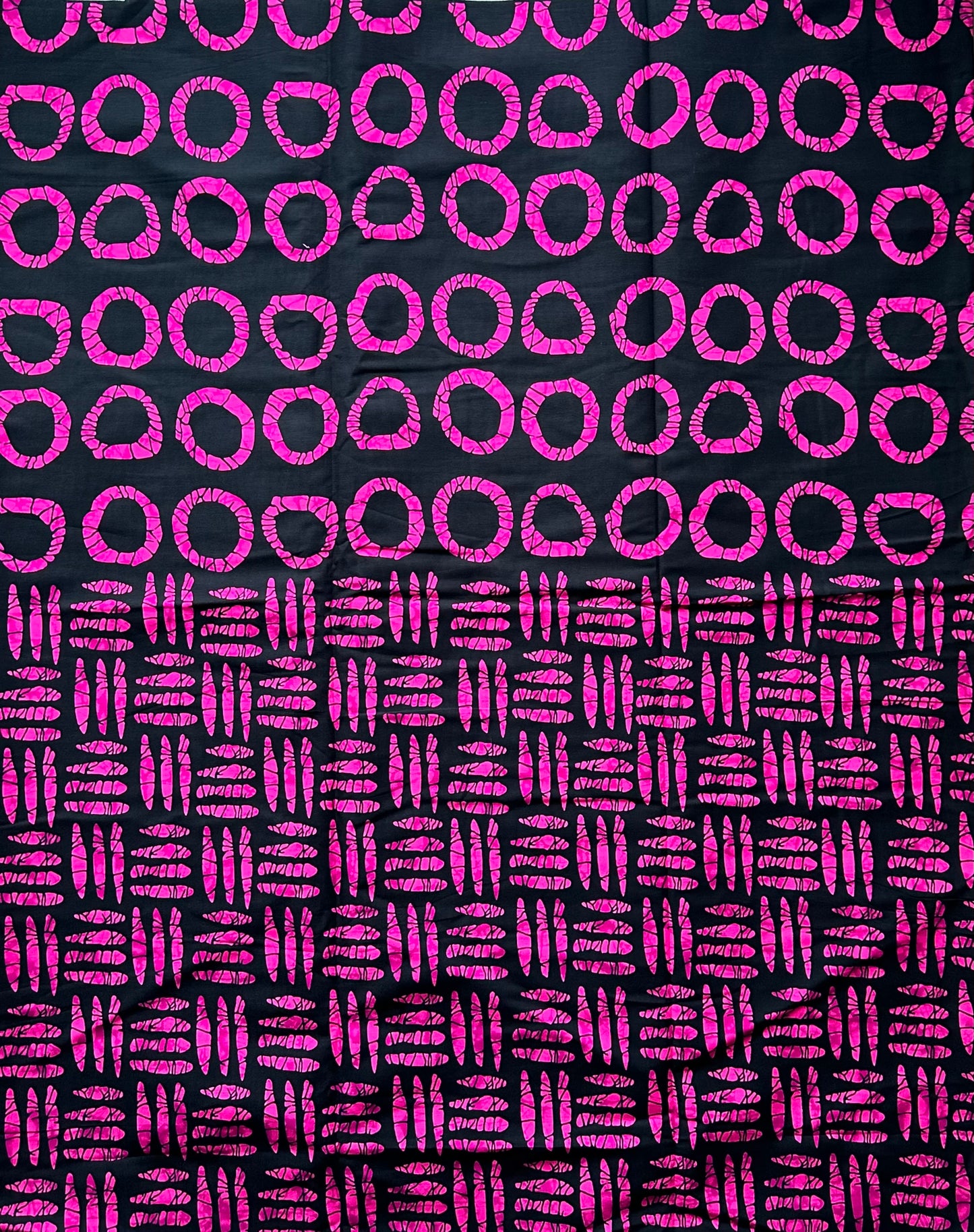 African Print Fabric, Ankara - Pink Fabric