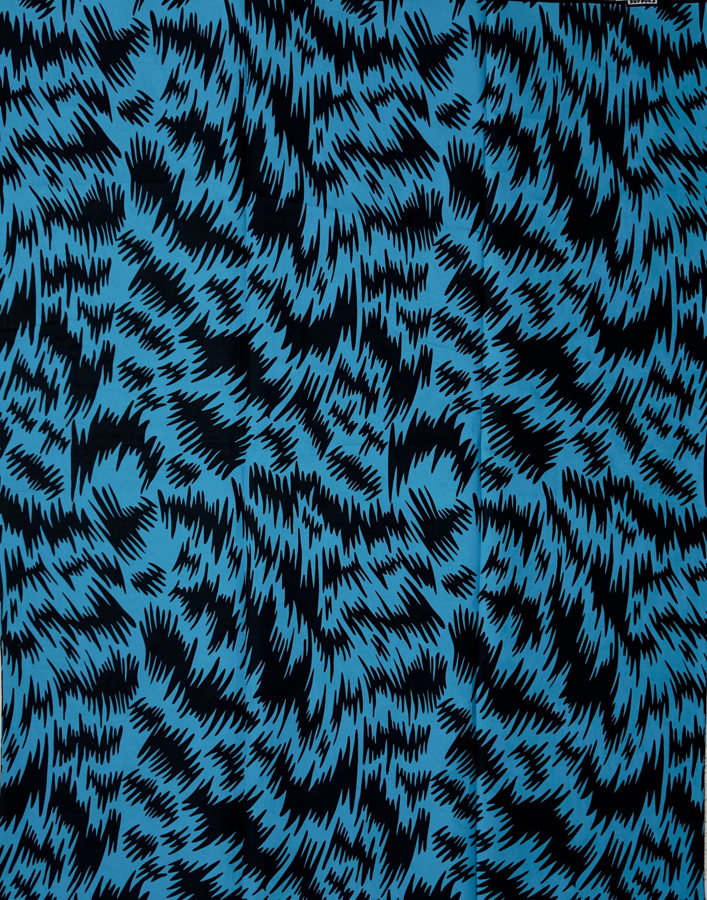 African Print Fabric, Ankara - Blue Fabric