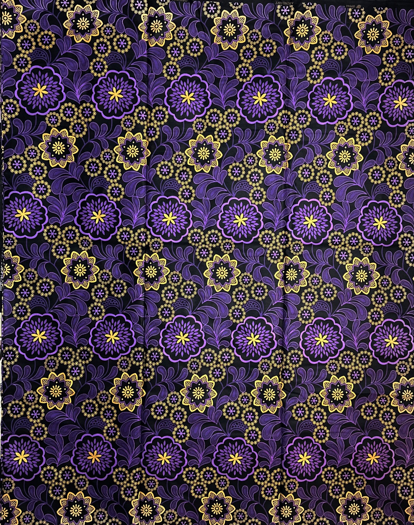 African Print Fabric - Purple Ankara Fabric