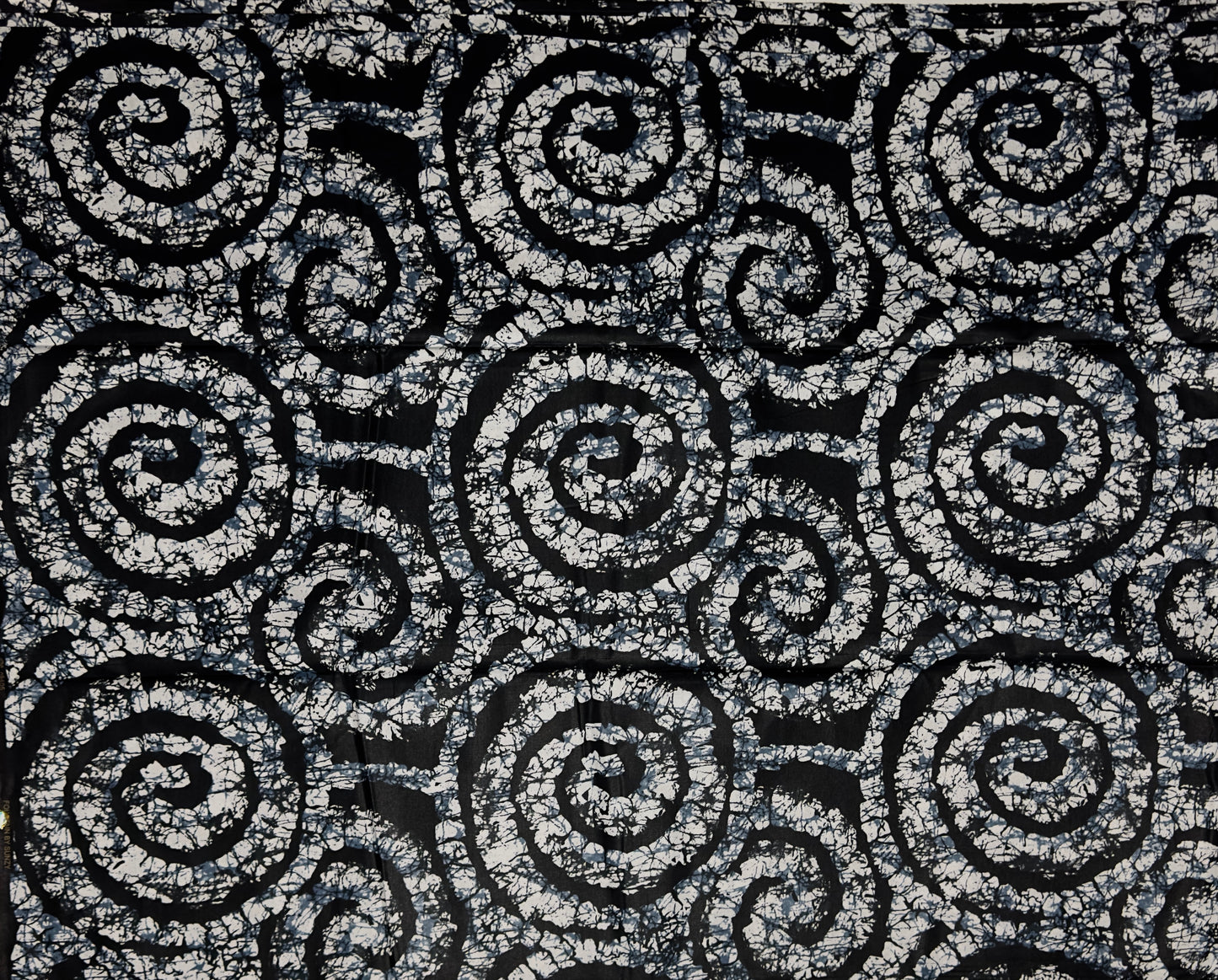 African Print Fabric, Ankara - Monochrome Fabric