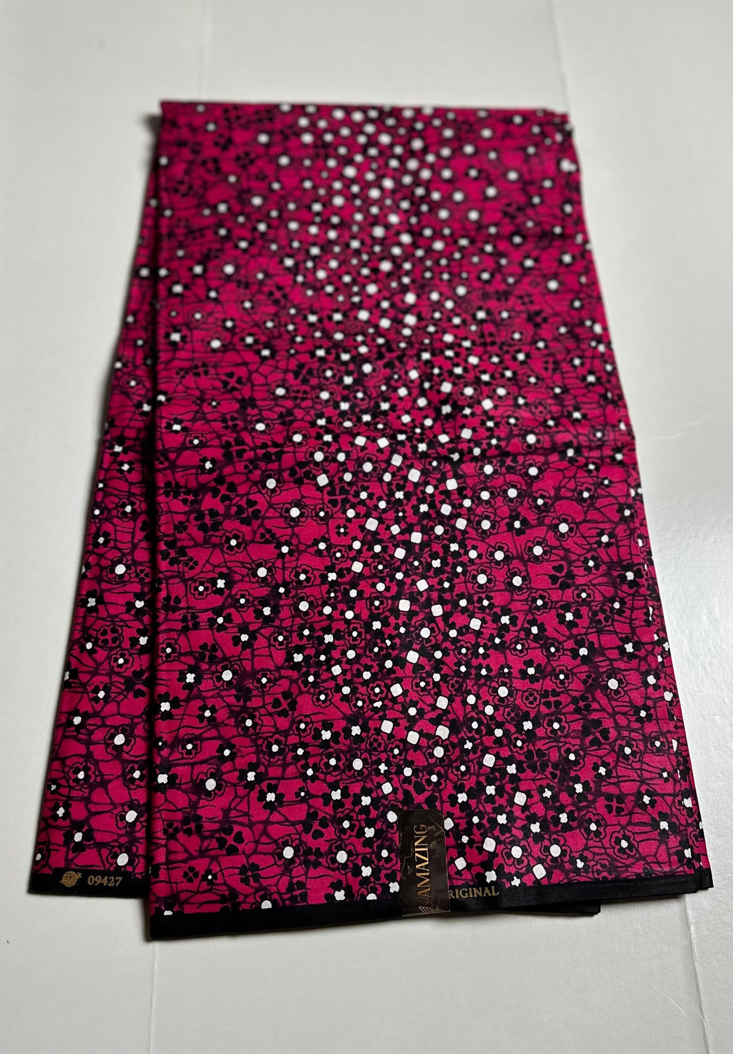 African Print Fabric, Ankara - Pink Fabric