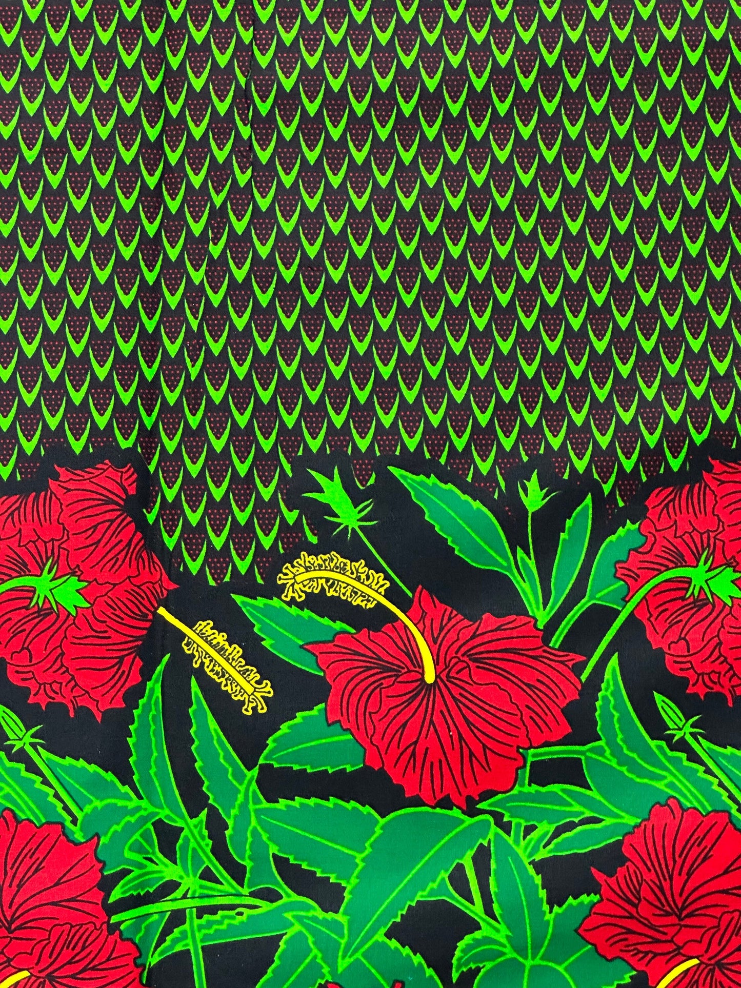 African Fabric - Ankara - African Print Fabric - Ankara Print - Head Wrap - Craft African fabric - African Quilts - Green African print -