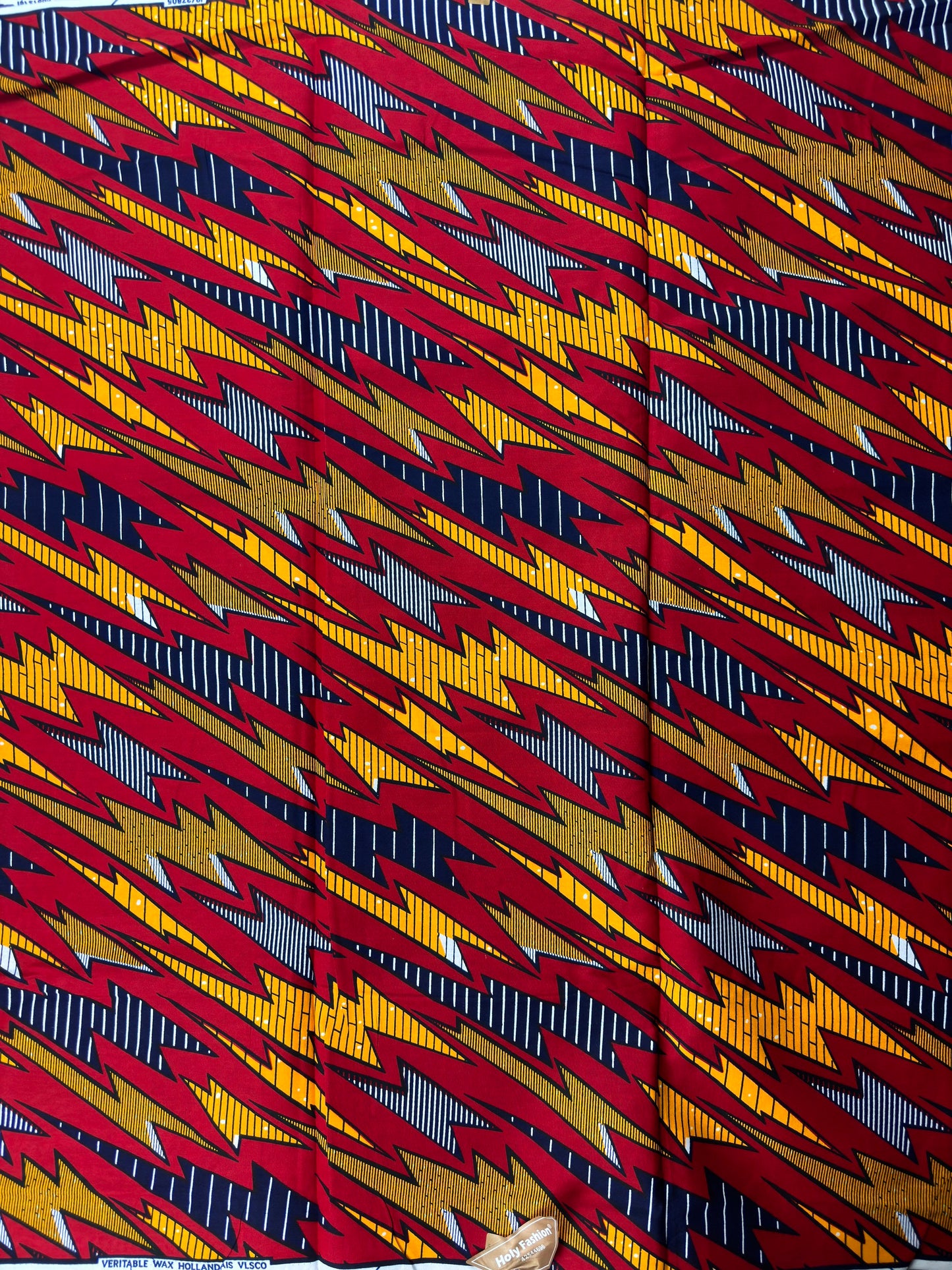 African Fabric - Ankara - African Clothing - Craft fabric - Ankara Print - Red African Print Fabric - African Style - Cotton Fabric
