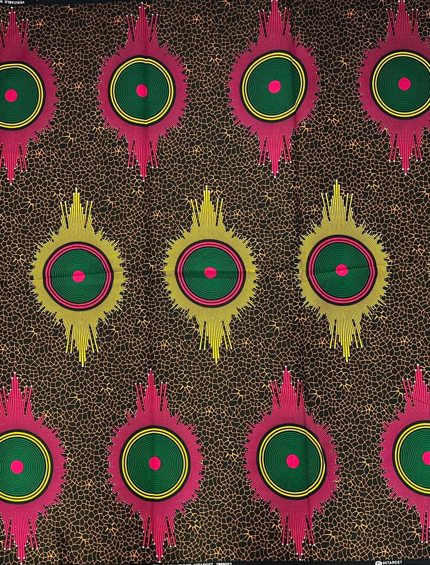 African Fabric - Brown Ankara - African Clothing - Craft African fabric - Cotton African Fabric - Ankara Print - African Style