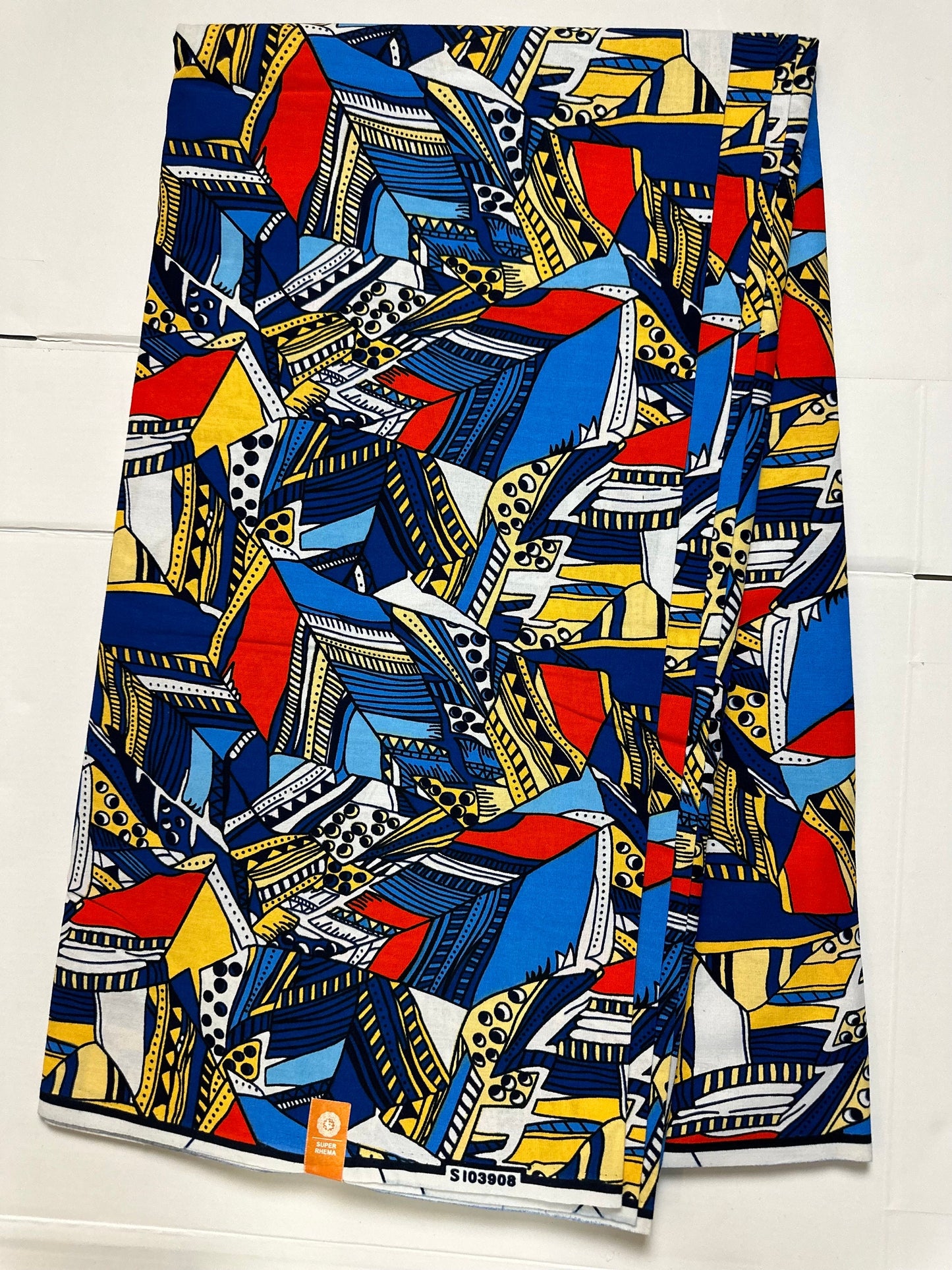 African Fabric, Blue Ankara, African Clothing, Craft African fabric, Cotton African Fabric, Ankara Print, African Style