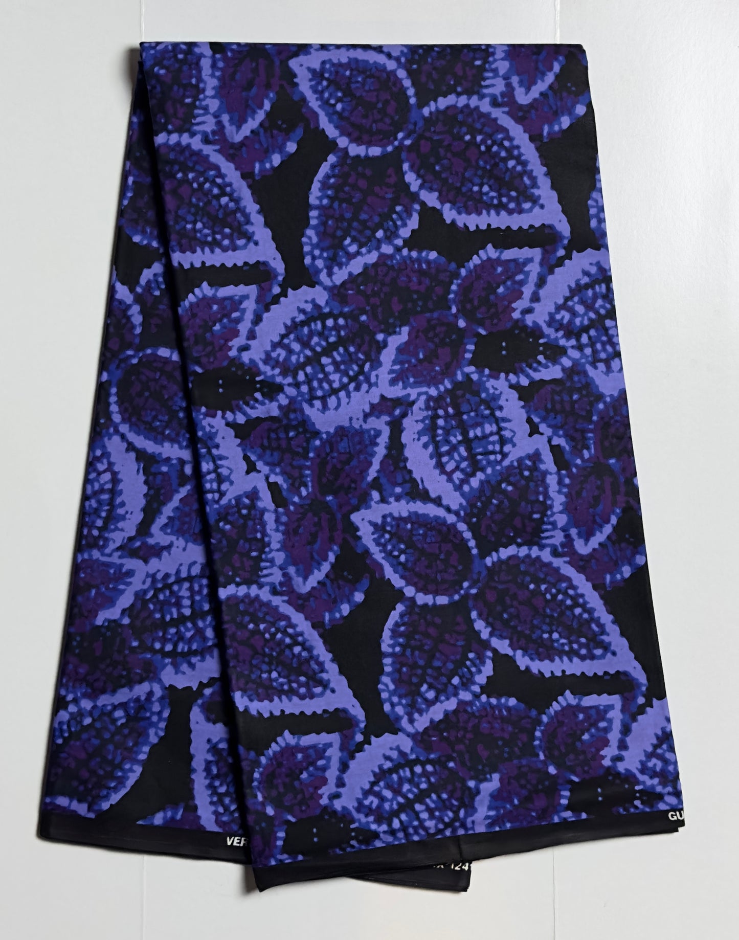 African Print Fabric, Ankara - Purple Fabric