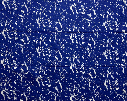 African Print Fabric, Ankara - Blue Fabric