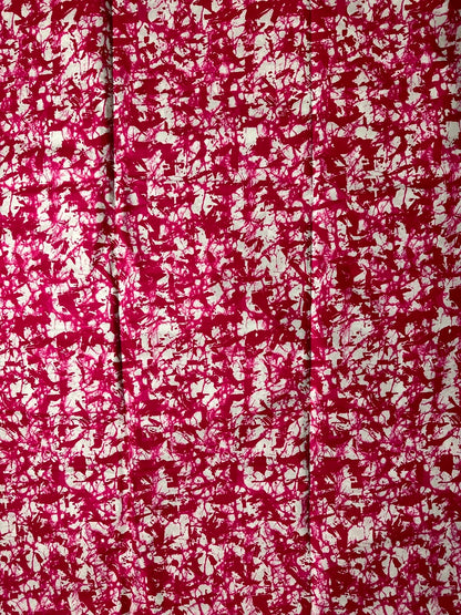 African Print Fabric, Ankara - Pink Fabric