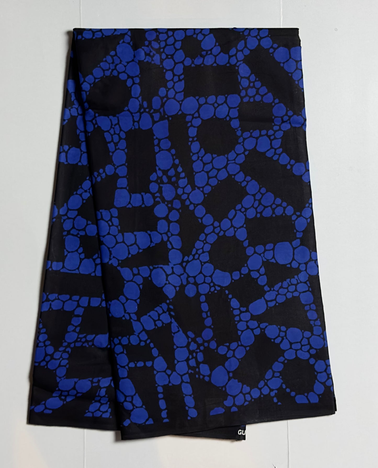 African Print Fabric, Ankara - Blue Fabric