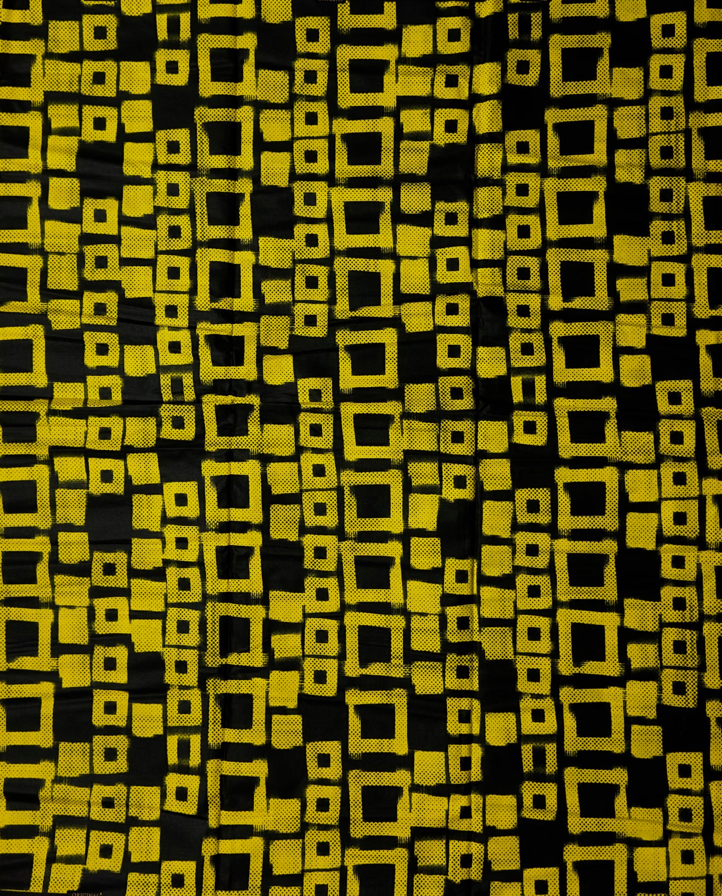 African Print Fabric, Ankara -Yellow Fabric