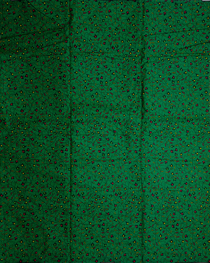 African Print Fabric, Ankara - Green Fabric
