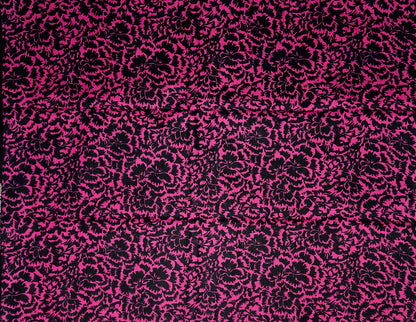 African Print Fabric, Ankara - Pink Fabric