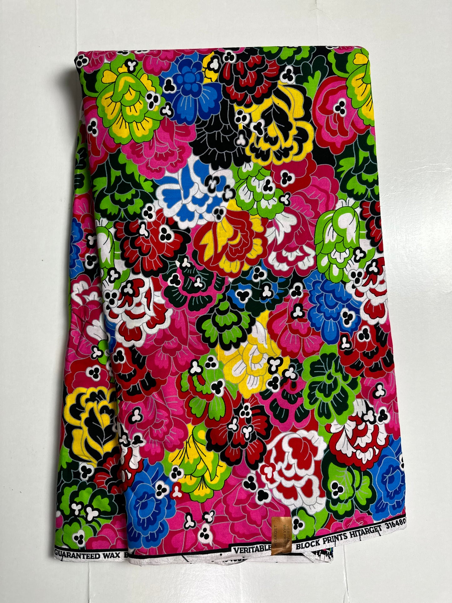 African Print Fabric, Pink Ankara Fabric