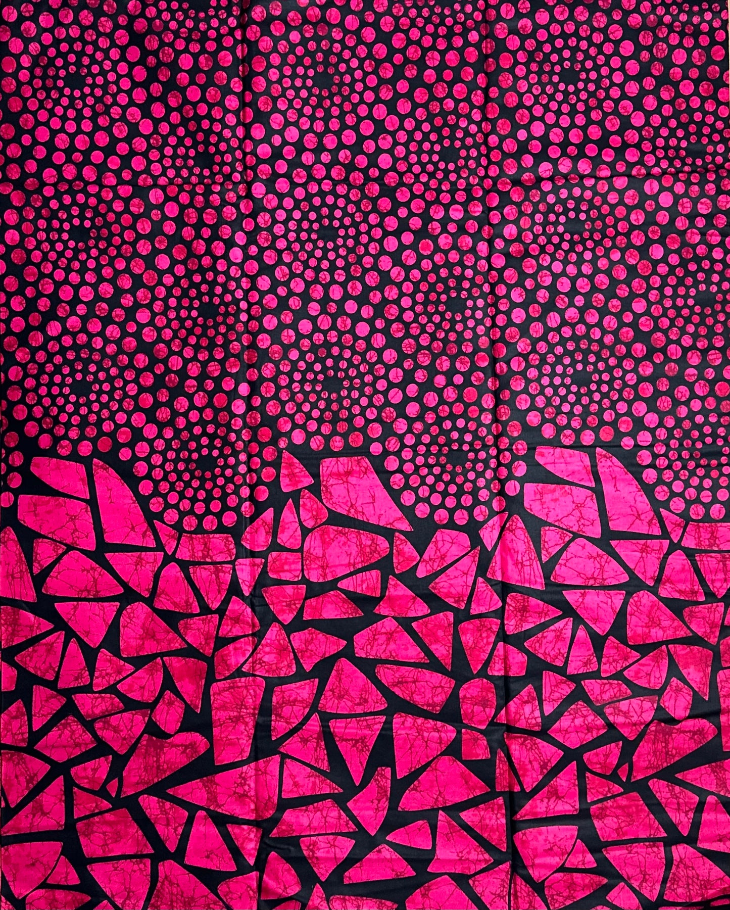 African Print Fabric, Ankara - Pink Fabric