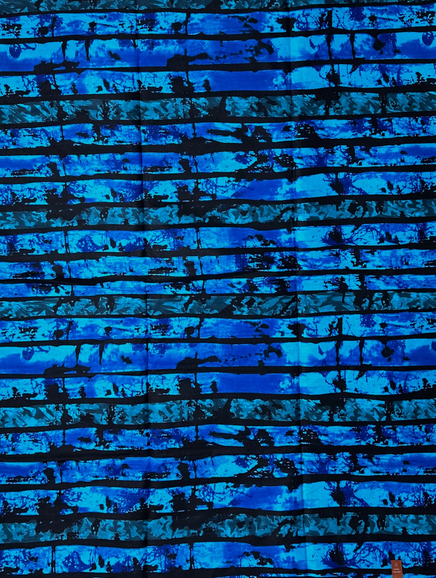 African Print Fabric, Ankara - Blue Fabric