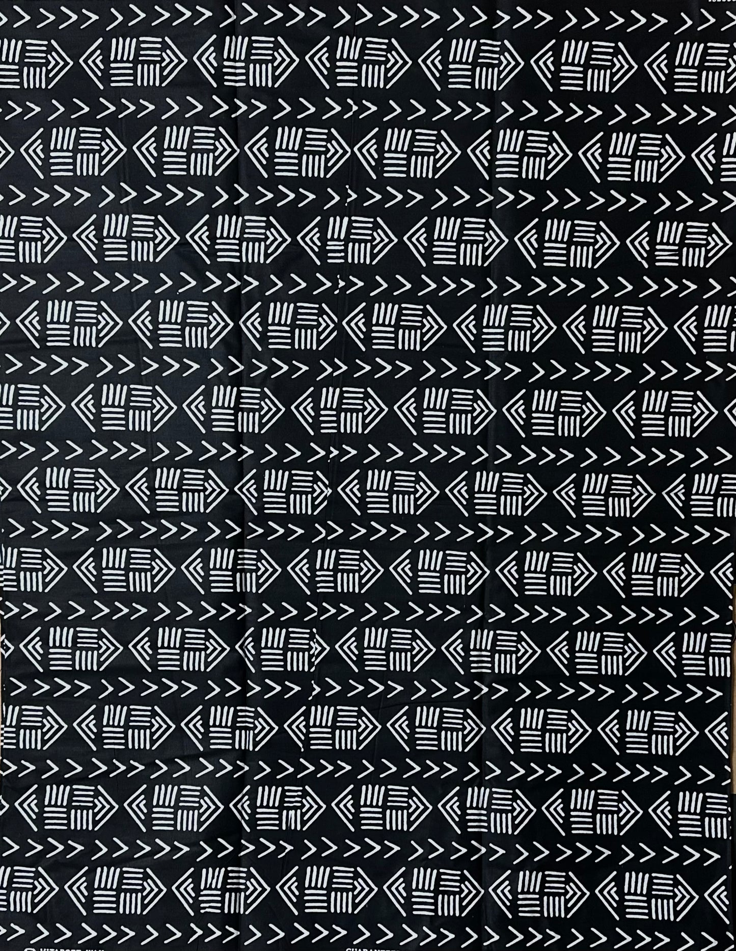 African Print Fabric, Ankara Fabric, Monochrome Fabric