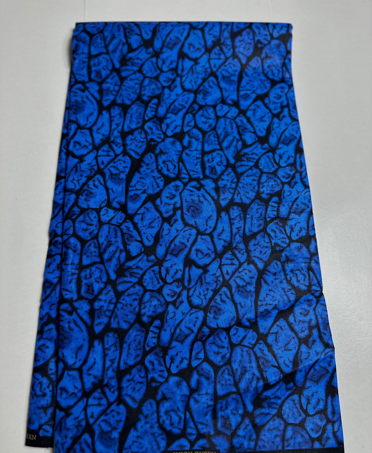 African Print Fabric, Ankara -Blue Fabric
