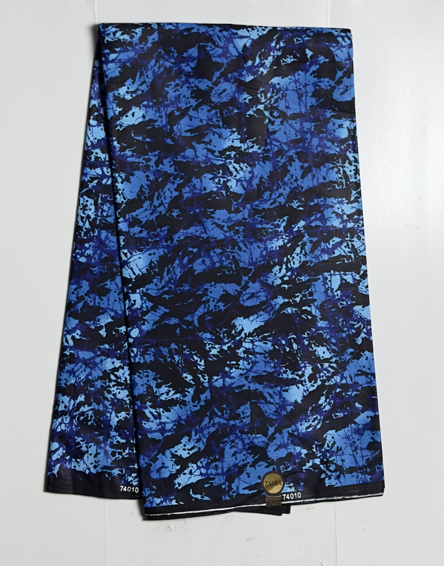 African Print Fabric, Ankara -Blue Fabric