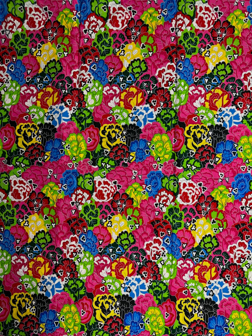 African Print Fabric, Pink Ankara Fabric
