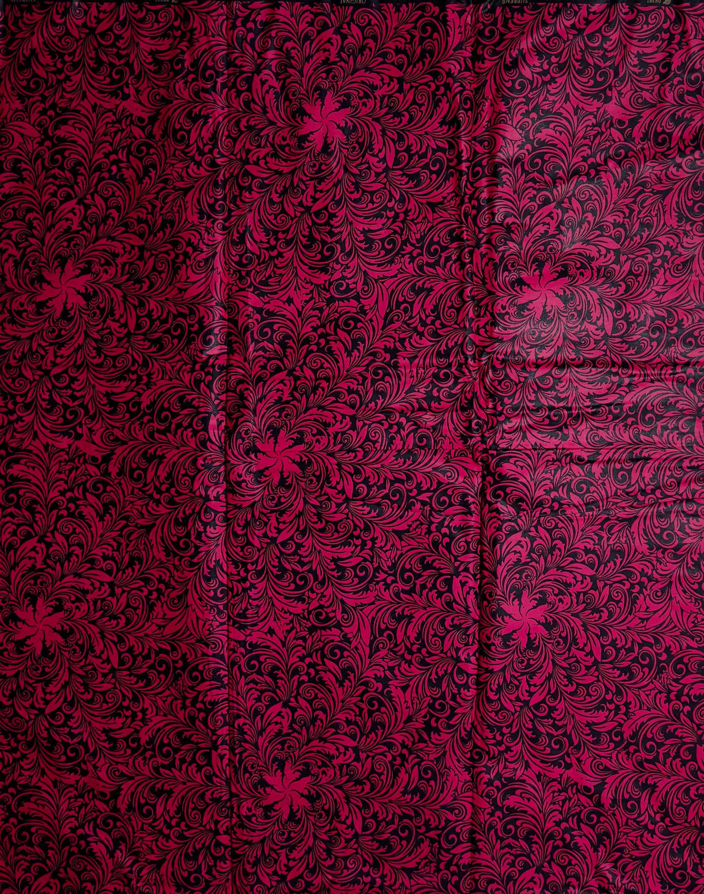 African Print Fabric, Ankara - Pink, Red Fabric