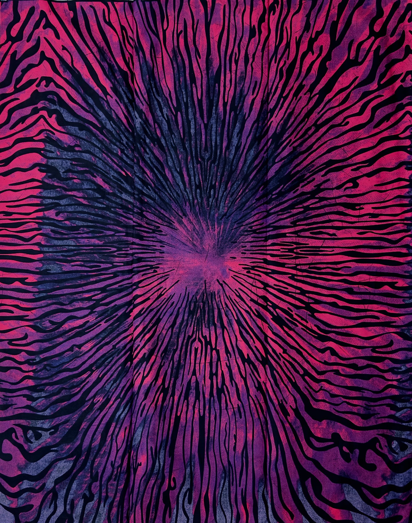 African Print Fabric, Ankara - Pink, Purple Fabric