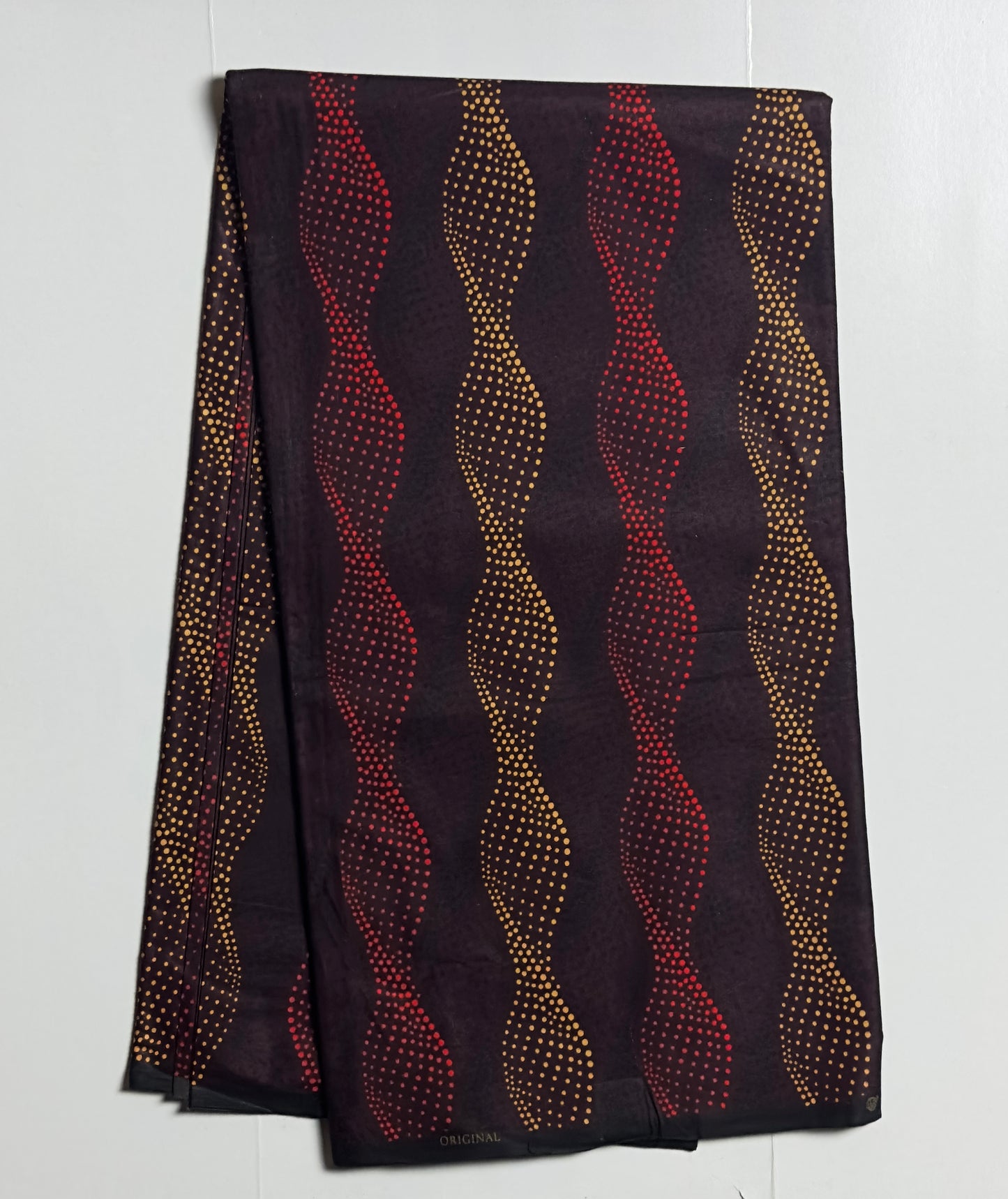 African Print Fabric, Red, Marigold Ankara Fabric